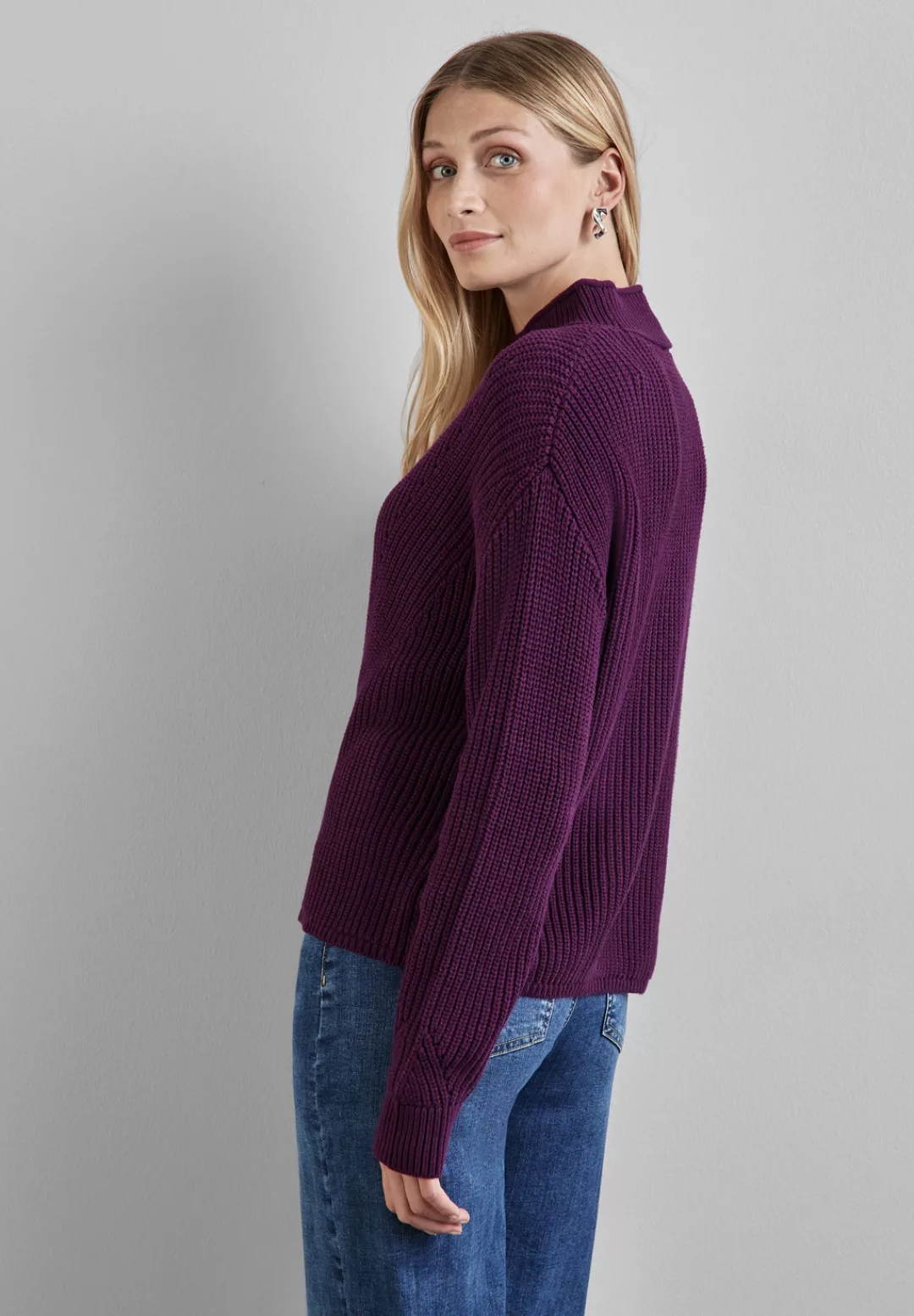 STREET ONE Strickpullover, mit Turtleneck günstig online kaufen