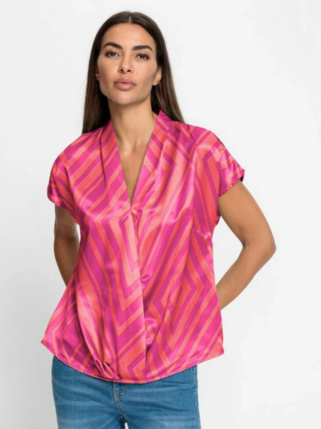 heine Klassische Bluse Druckbluse günstig online kaufen