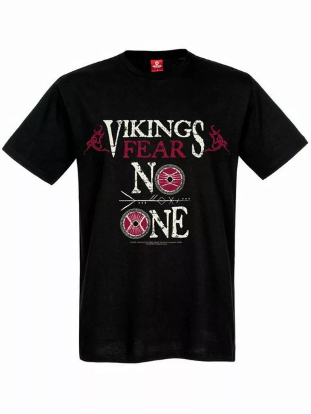 Vikings Valhalla Vikings Fear No One Herren T-Shirt schwarz günstig online kaufen