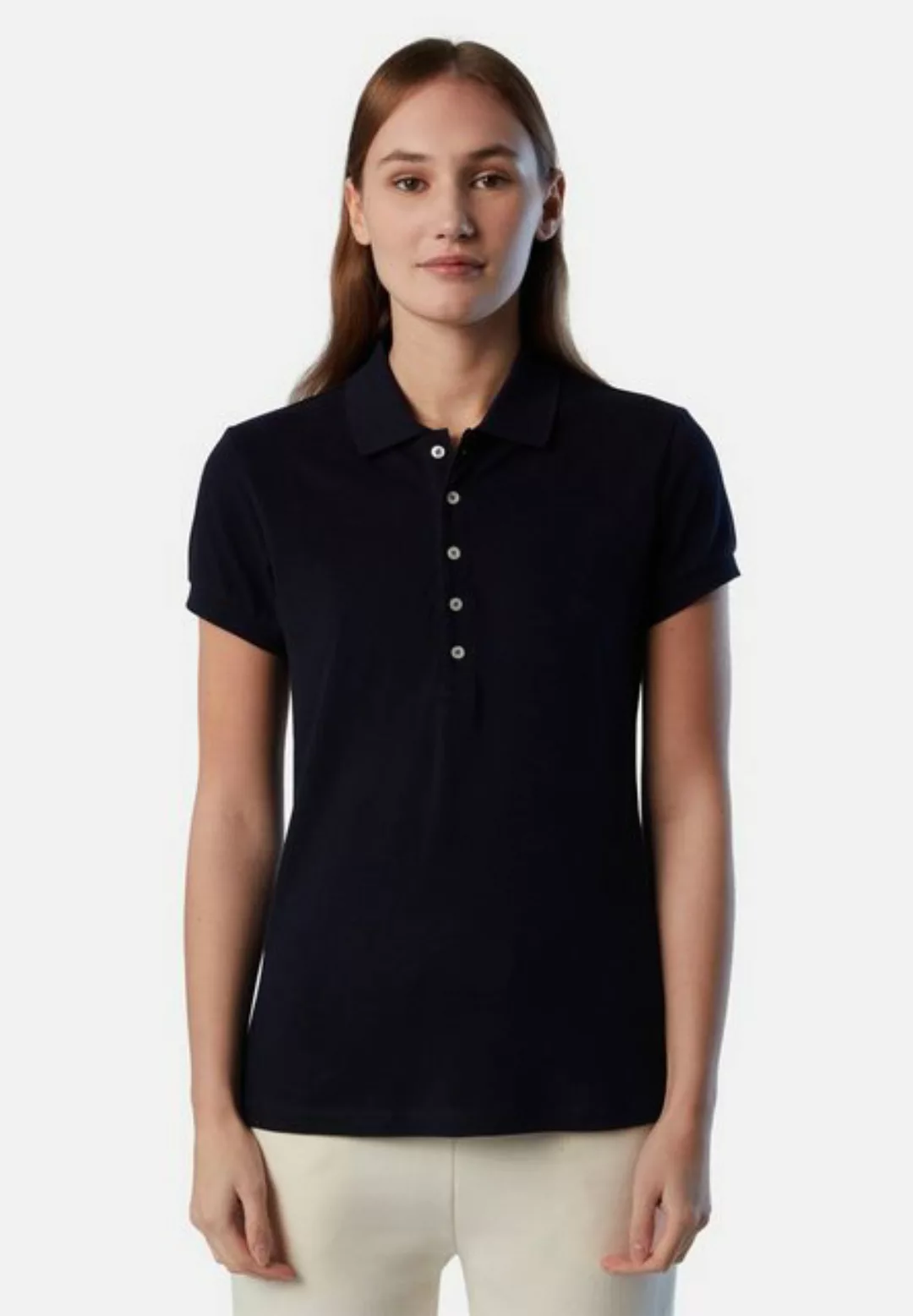 North Sails Poloshirt Poloshirt mit langer Knopfleiste mit klassischem Desi günstig online kaufen