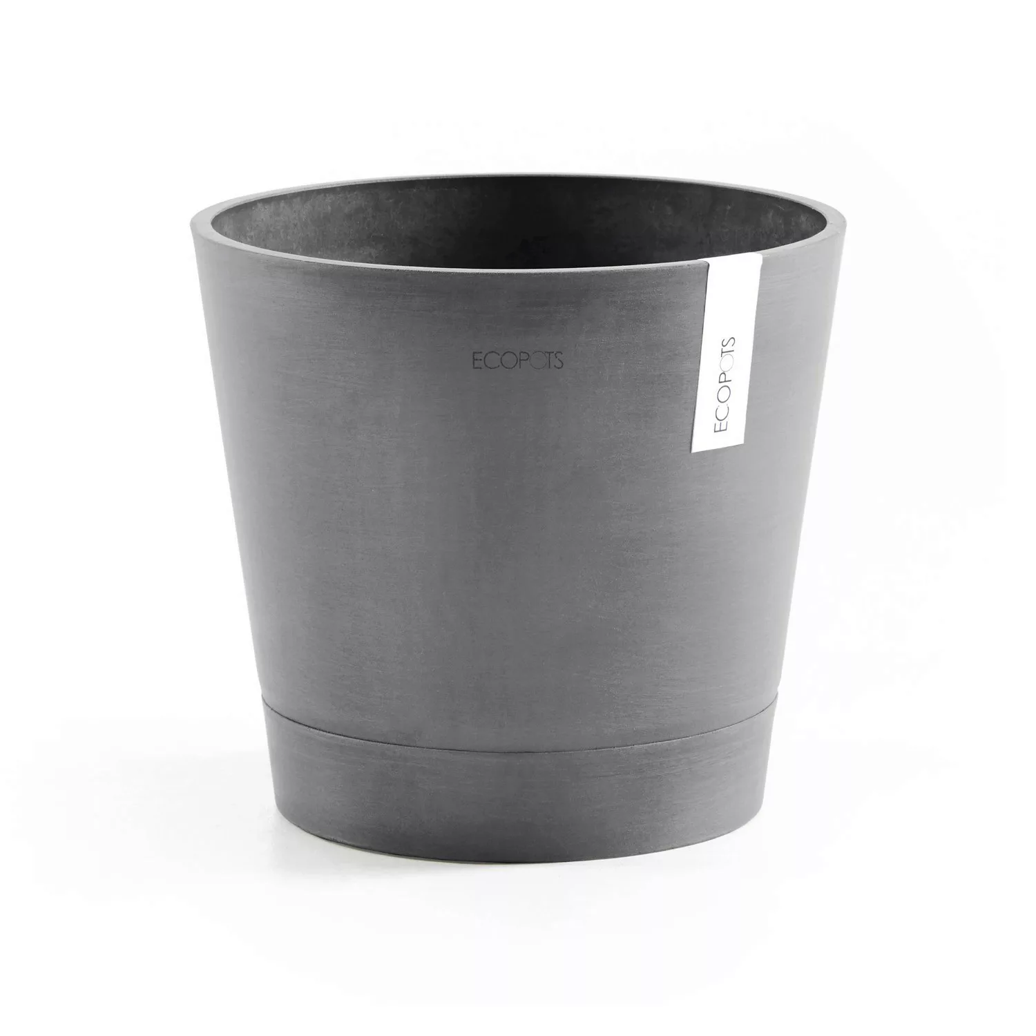 Ecopots Pflanztopf Venice Grau 30 cm x 26 cm günstig online kaufen