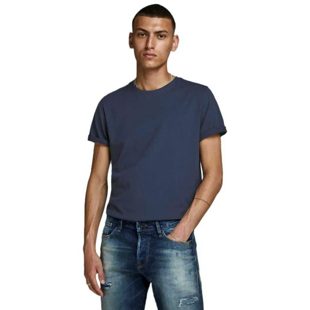 Jack & Jones Herren Rundhals T-Shirt JJEORGANIC BASIC - Slim Fit günstig online kaufen