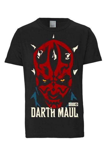 LOGOSHIRT T-Shirt Darth Maul - Krieg der Sterne mit Star Wars-Print günstig online kaufen