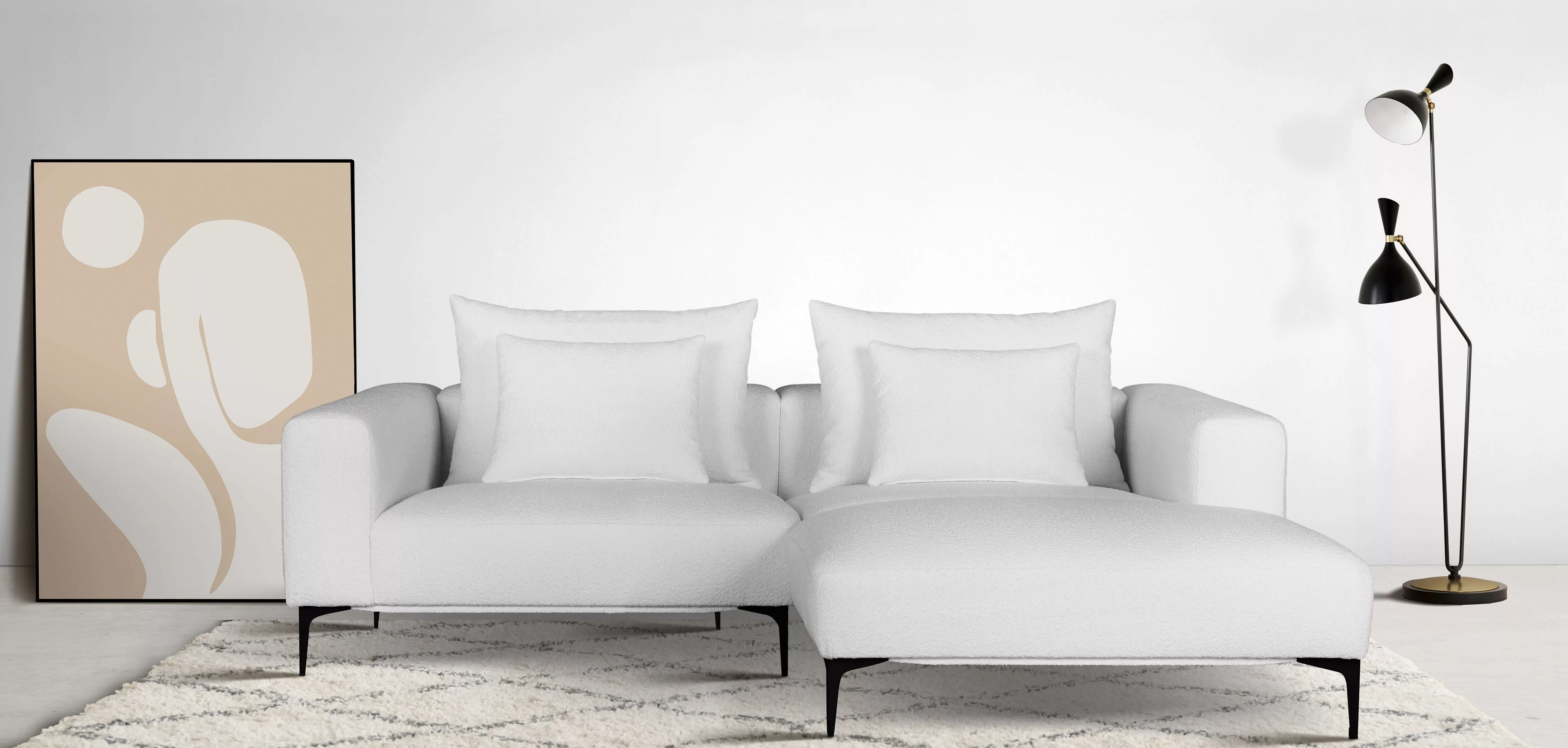 Guido Maria Kretschmer Home&Living Ecksofa "BENTE L-Form" günstig online kaufen