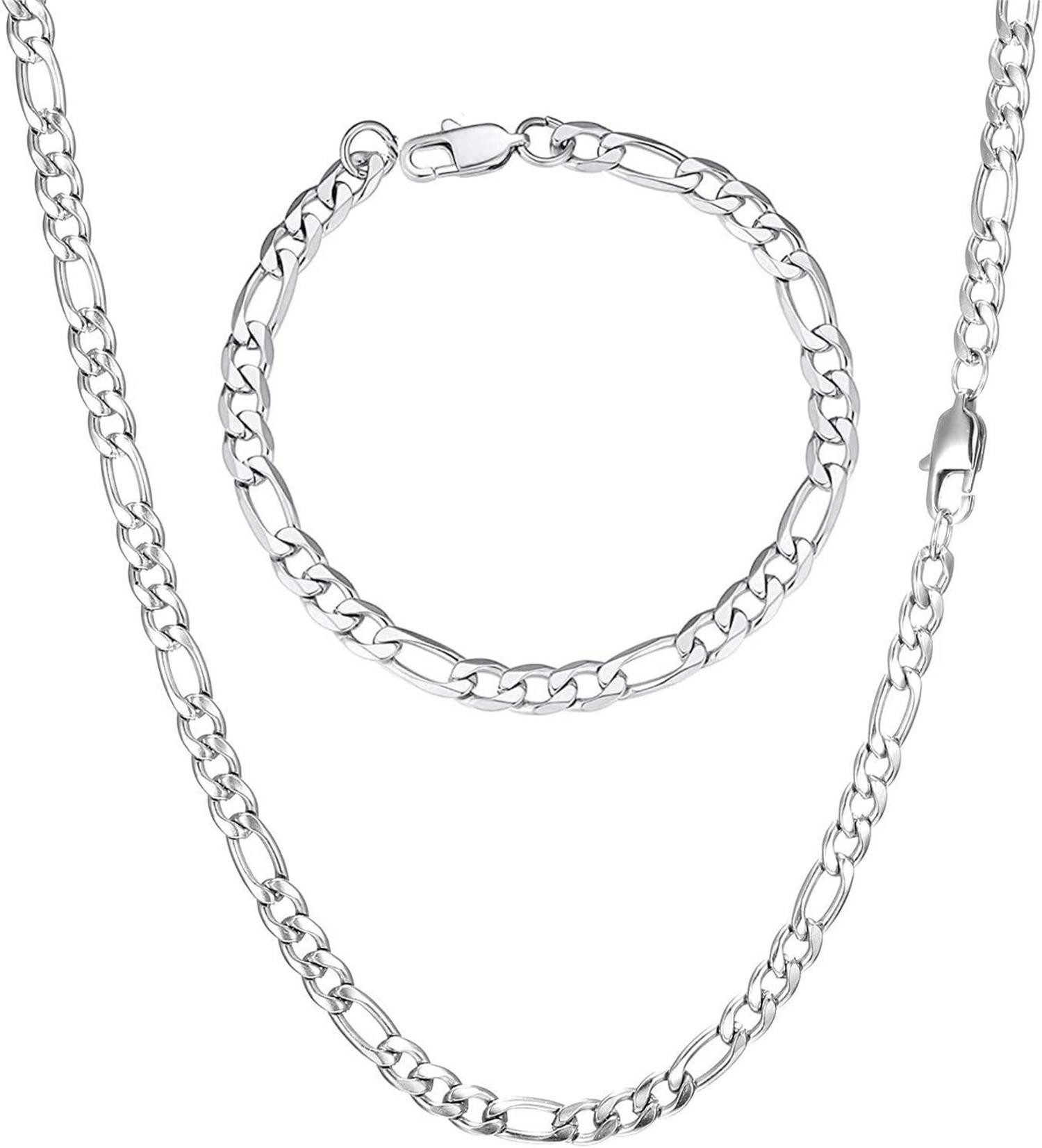 LuxusKollektion Ketten und Armband Set Herren günstig online kaufen