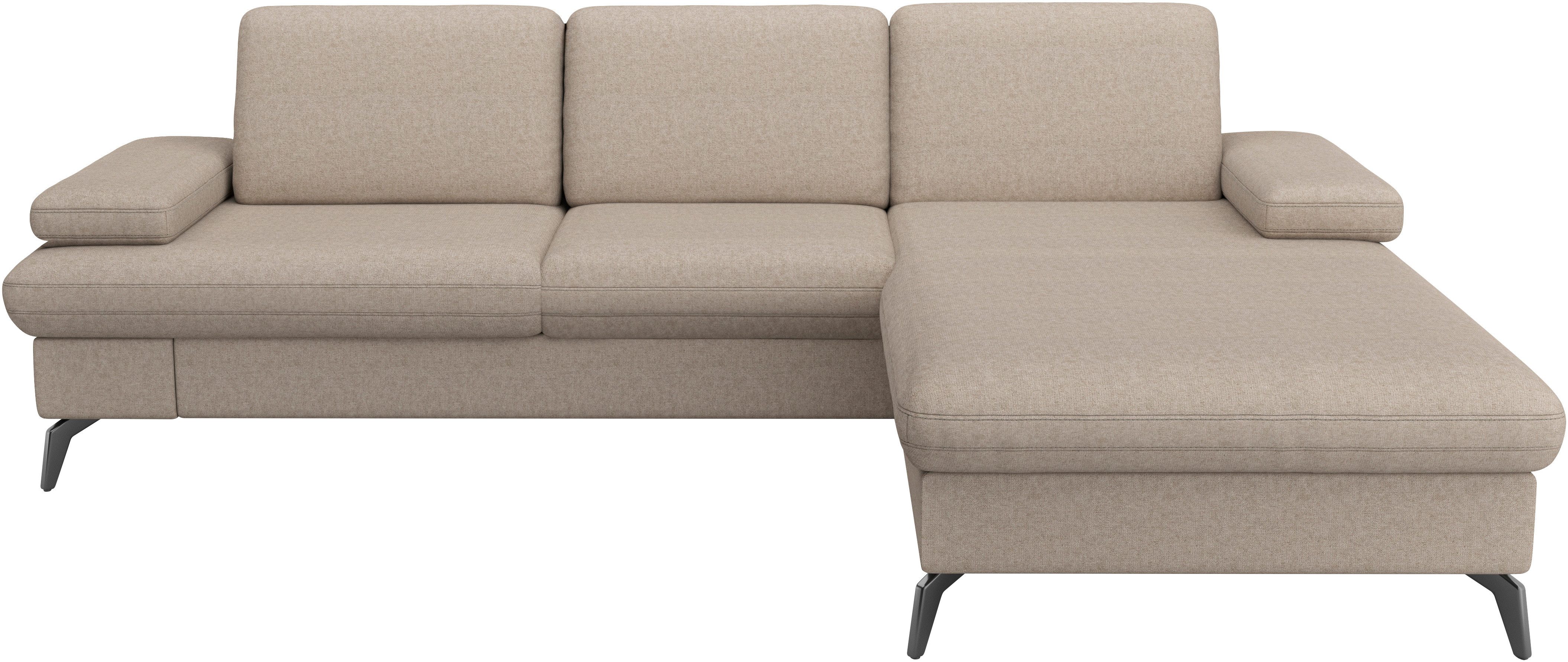sit&more Ecksofa "Morris Jubi L-Form", inkl. Armteilfunktion und 1 Zierkiss günstig online kaufen