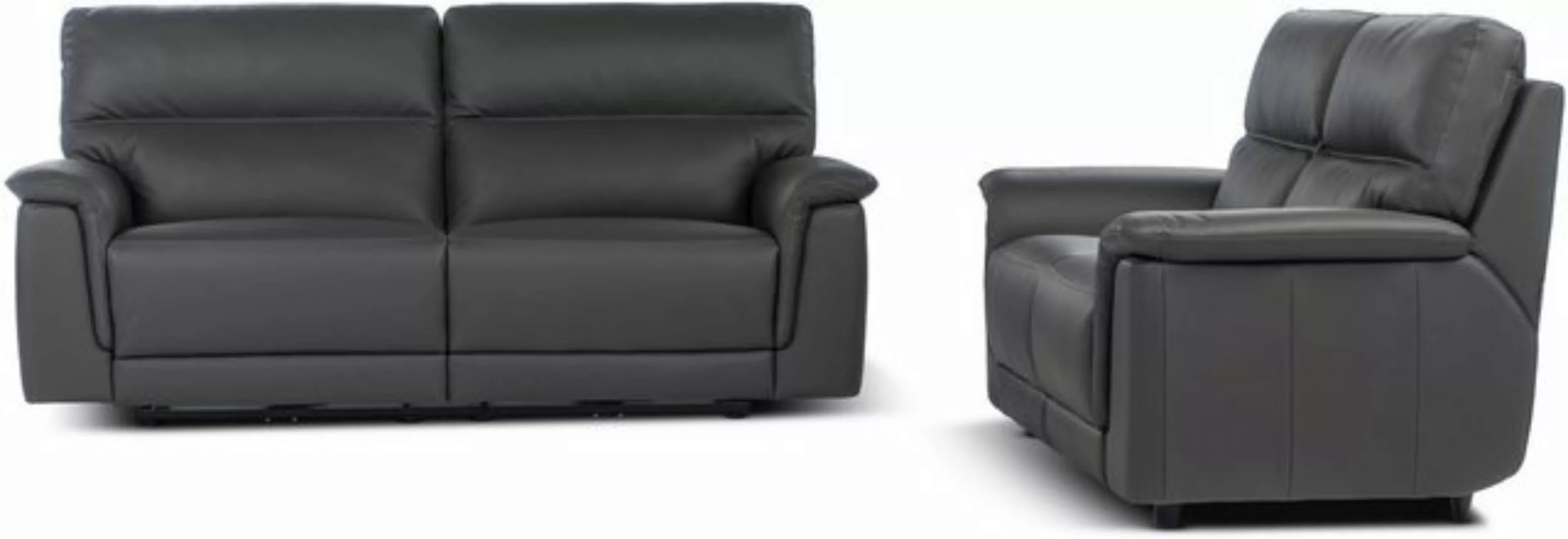 CALIA ITALIA 3-Sitzer Sette, in Leder, 206 cm Breite günstig online kaufen
