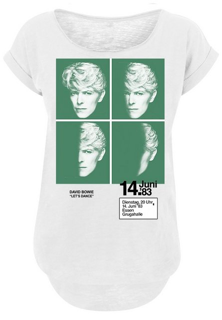 F4NT4STIC T-Shirt "David Bowie 1983 Concert Poster", Print günstig online kaufen