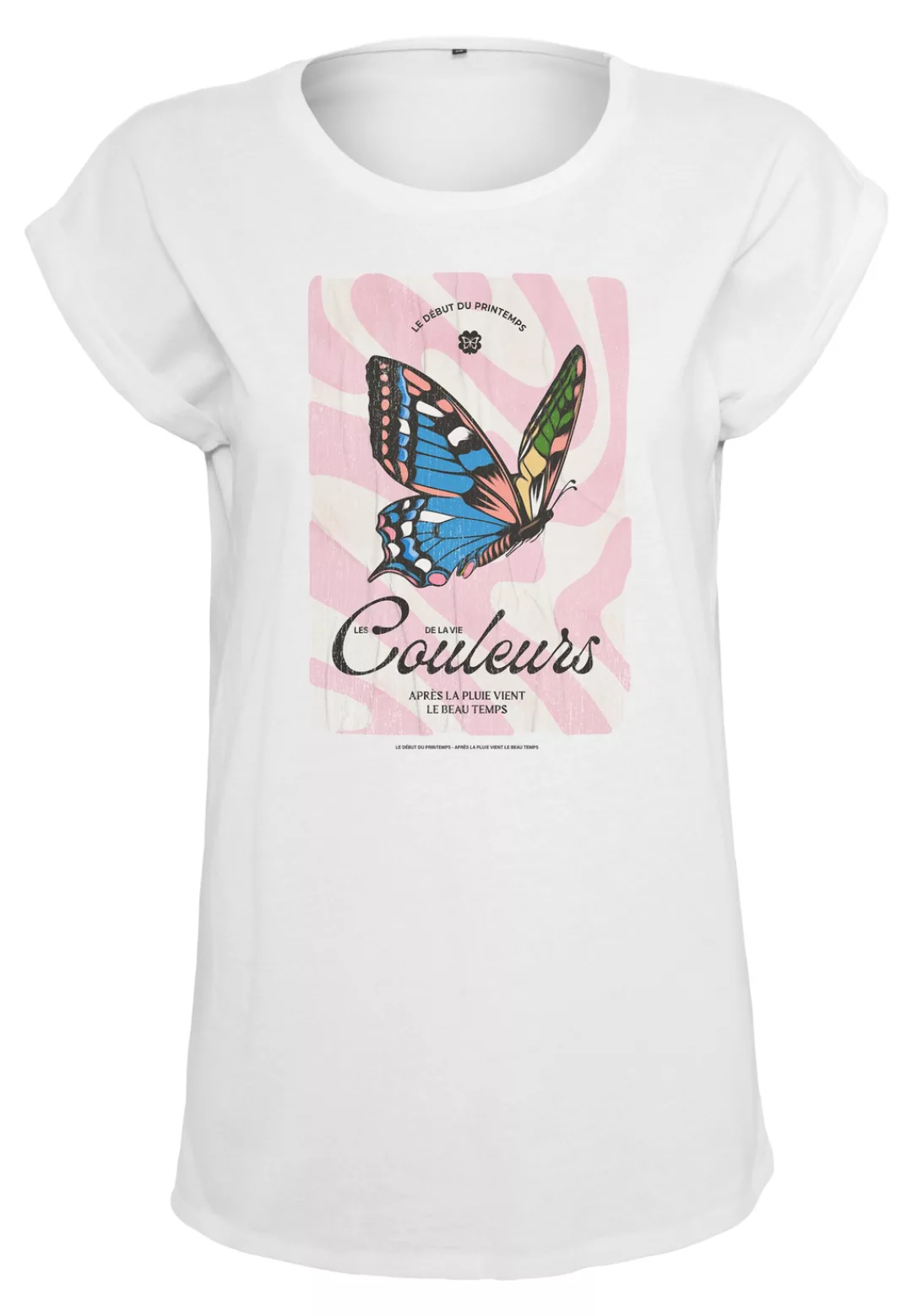 MisterTee Kurzarmshirt "Damen Ladies Couleurs Tee", (1 tlg.) günstig online kaufen