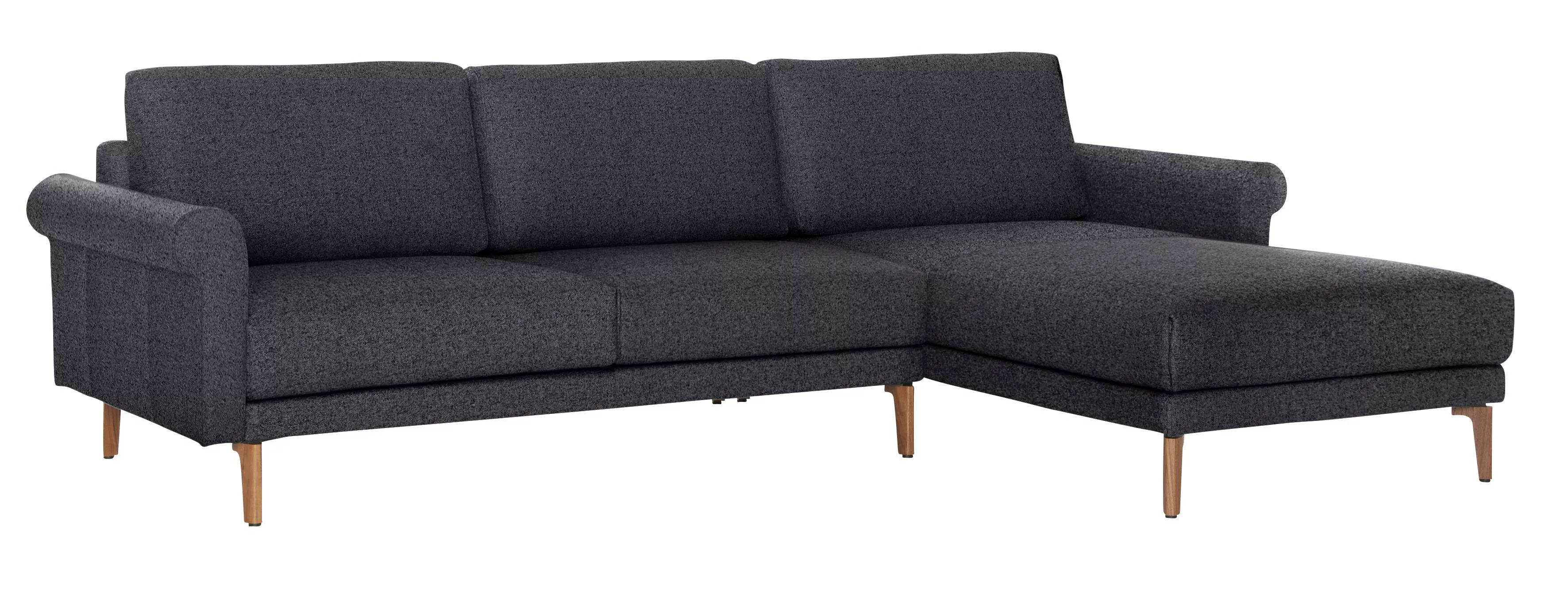 hülsta sofa Ecksofa "hs.450", Armlehne Schnecke modern Landhaus, Breite 282 günstig online kaufen