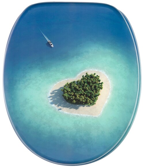 Sanilo WC-Sitz »Dream Island«, mit Absenkautomatik günstig online kaufen