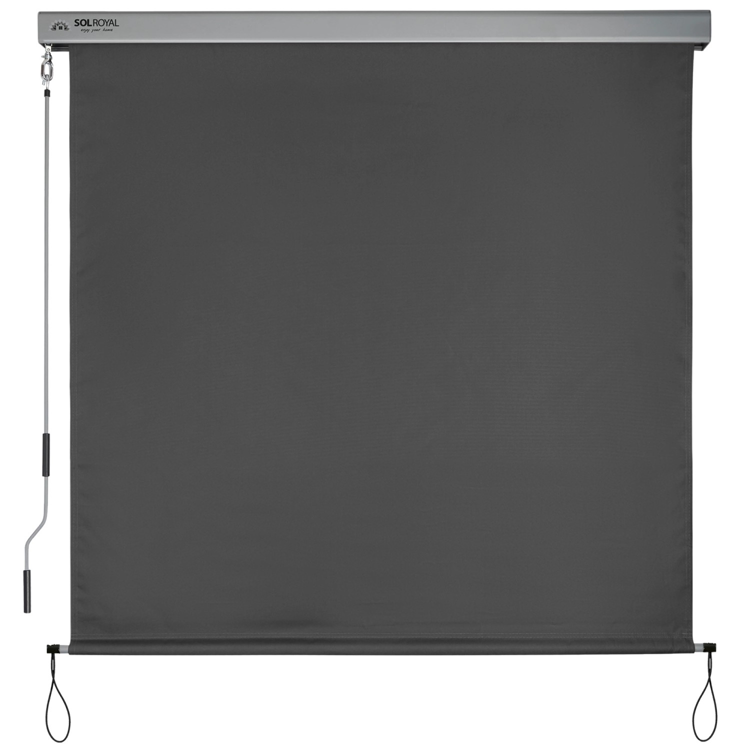 Sol Royal SolVision MS5 Senkrechtmarkise 1,4x2,5m Anthrazit günstig online kaufen