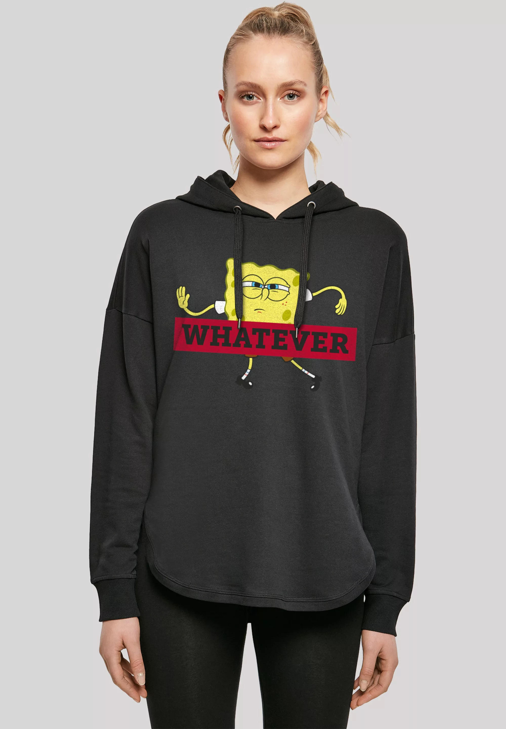 F4NT4STIC Kapuzenpullover "Spongebob Schwammkopf WHATEVER", Print günstig online kaufen