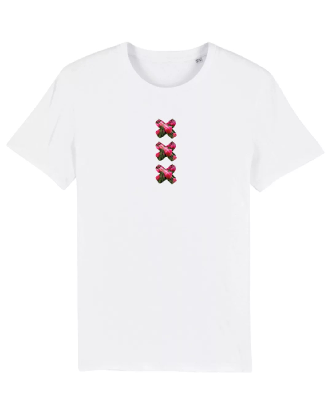 Bio Herren City T-shirt "Amsterdam - Xxx Tulip" günstig online kaufen