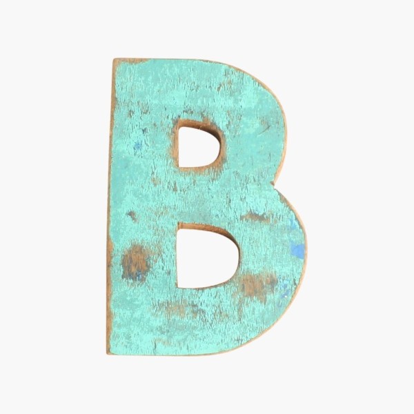 Holzbuchstabe - Vintage B günstig online kaufen