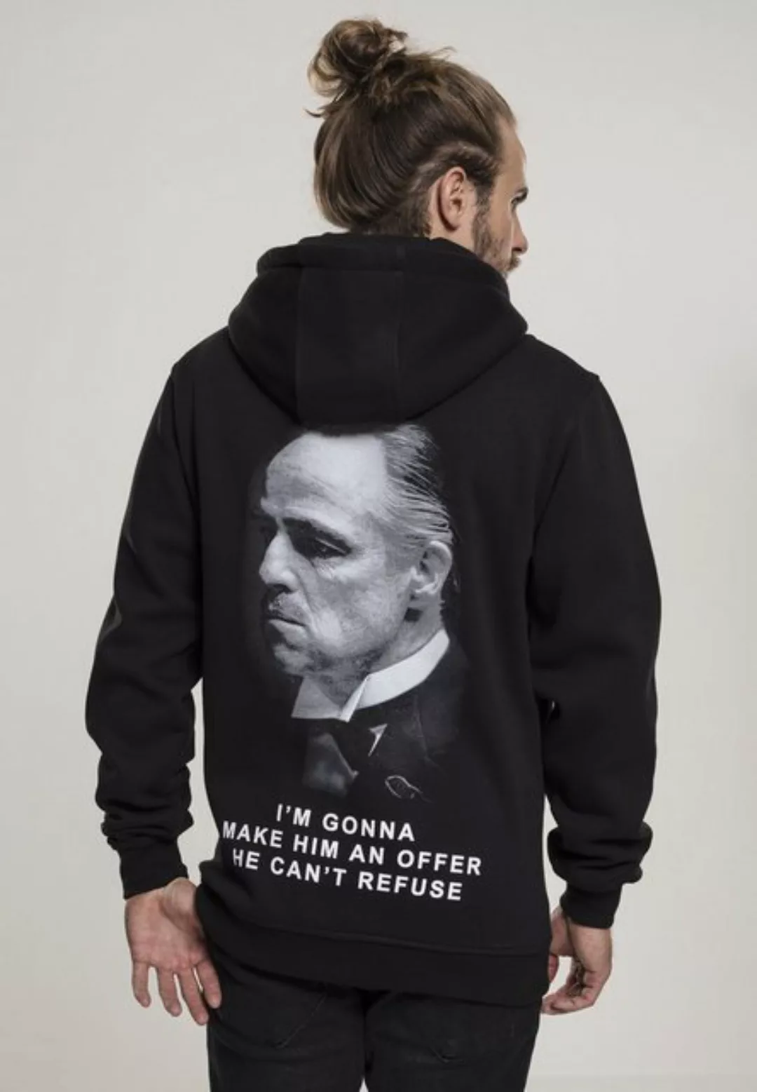 Merchcode Sweater Herren Godfather Rose Hoody (1-tlg) günstig online kaufen
