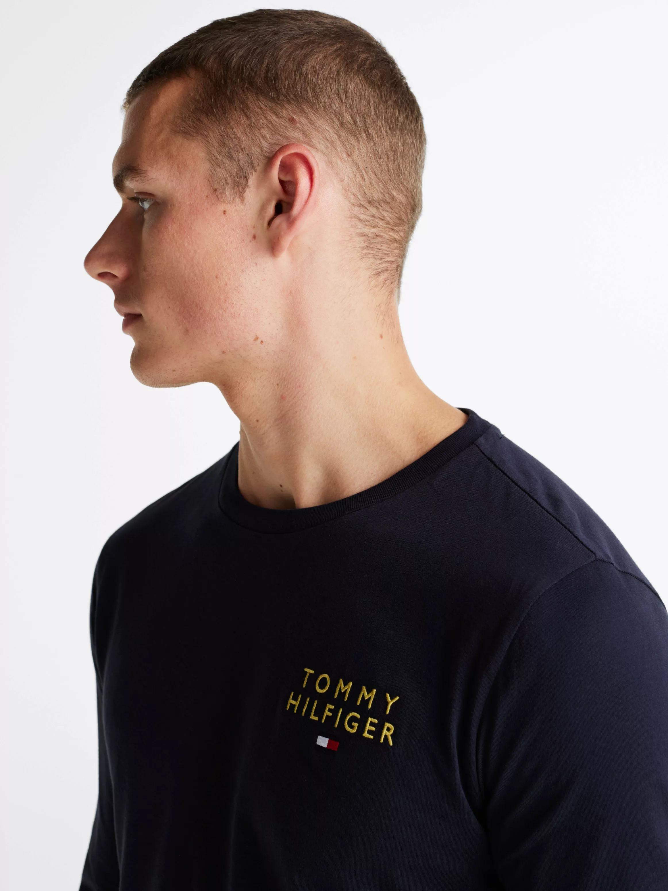 Tommy Hilfiger Underwear Langarmshirt LS TEE LOGO GOLD günstig online kaufen