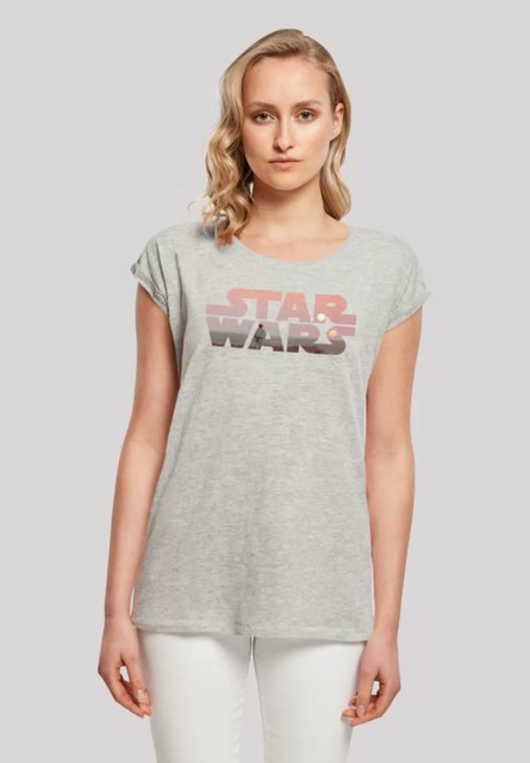 F4NT4STIC T-Shirt "Star Wars Tatooine Logo", Print günstig online kaufen