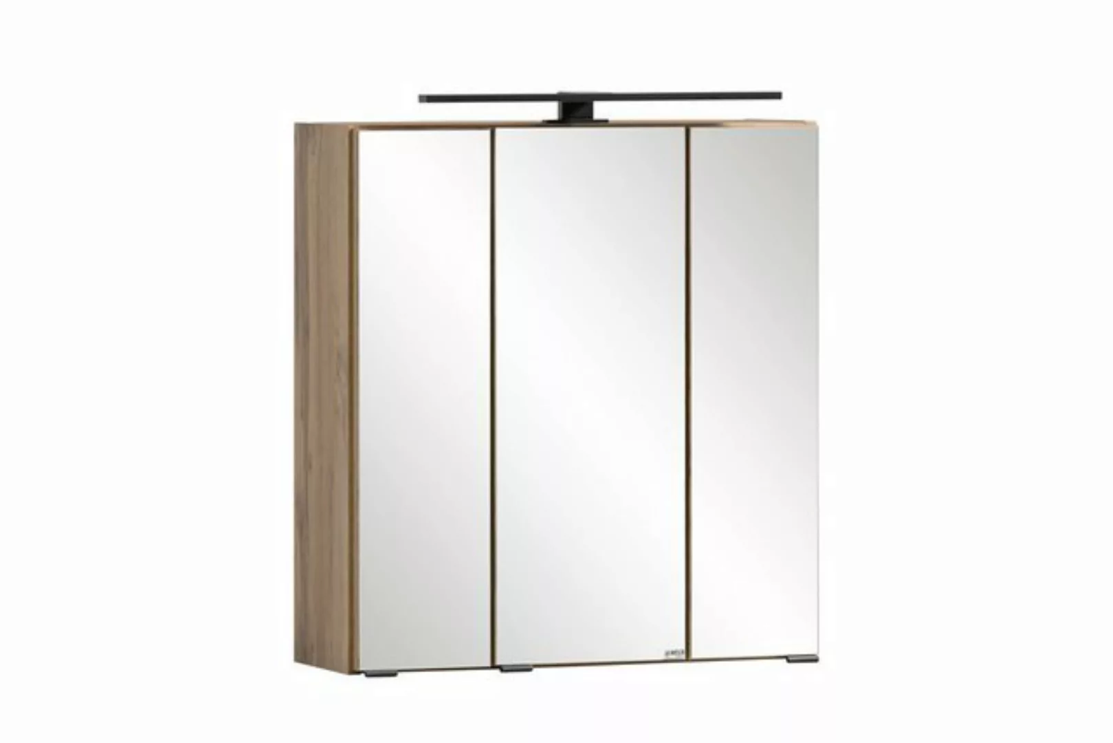 HELD MÖBEL Spiegelschrank in Wotaneiche - 60x64x20cm (BxHxT) günstig online kaufen