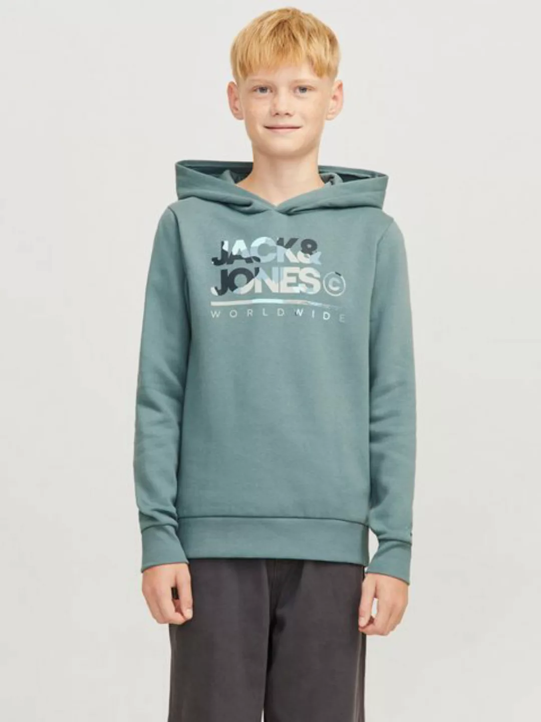 Jack & Jones Junior Hoodie JJLUKE SWEAT HOOD JNR günstig online kaufen