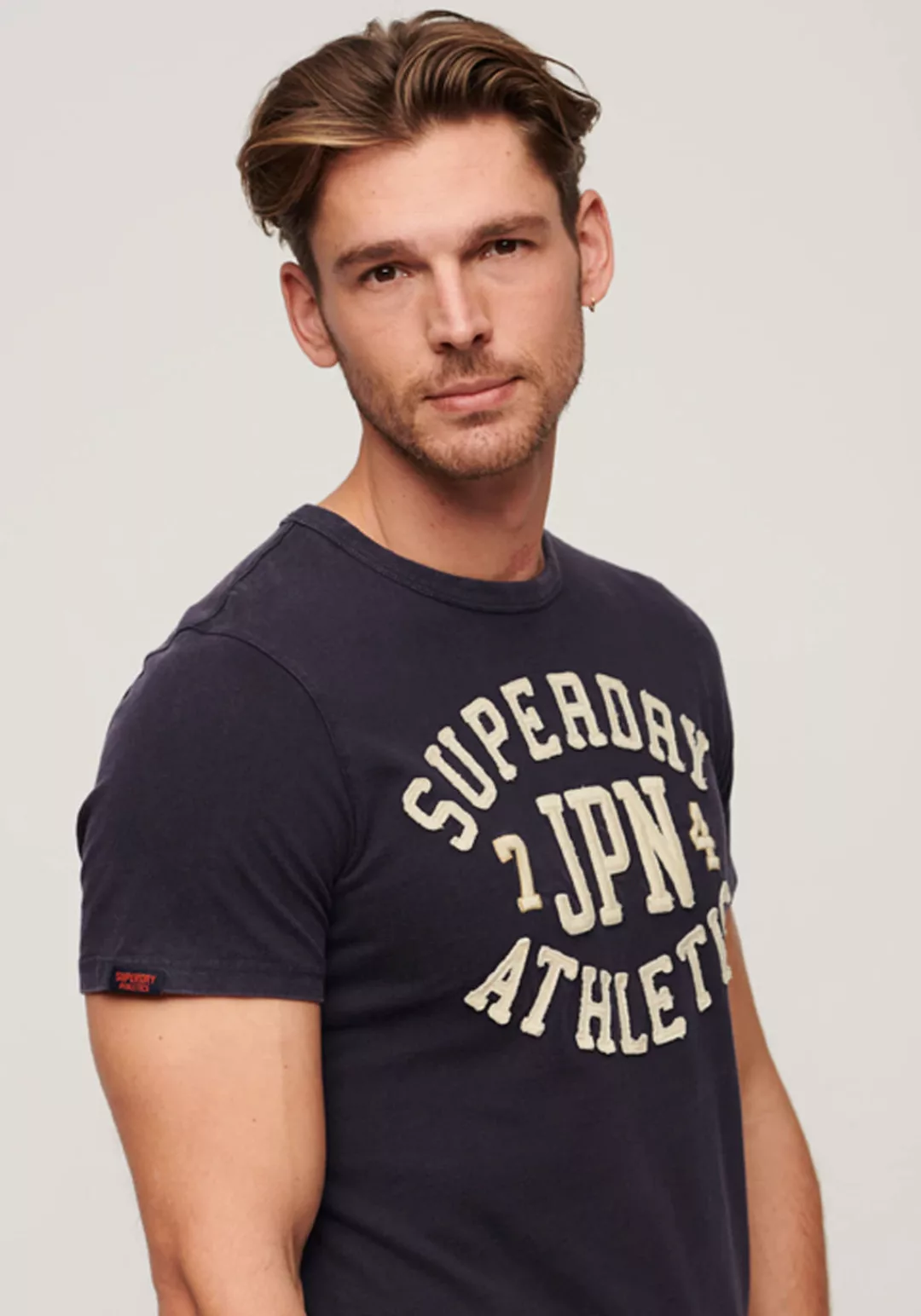 Superdry Kurzarmshirt "VINTAGE ATHLETIC S/S TEE" günstig online kaufen