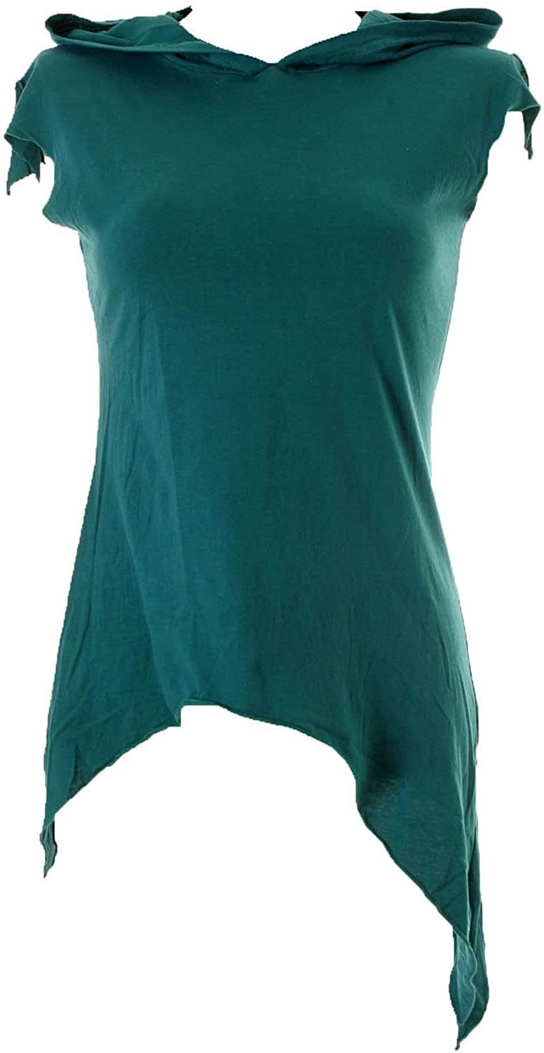 Vishes Zipfelkleid Zipfelshirt mit Zipfelkapuze aus günstig online kaufen