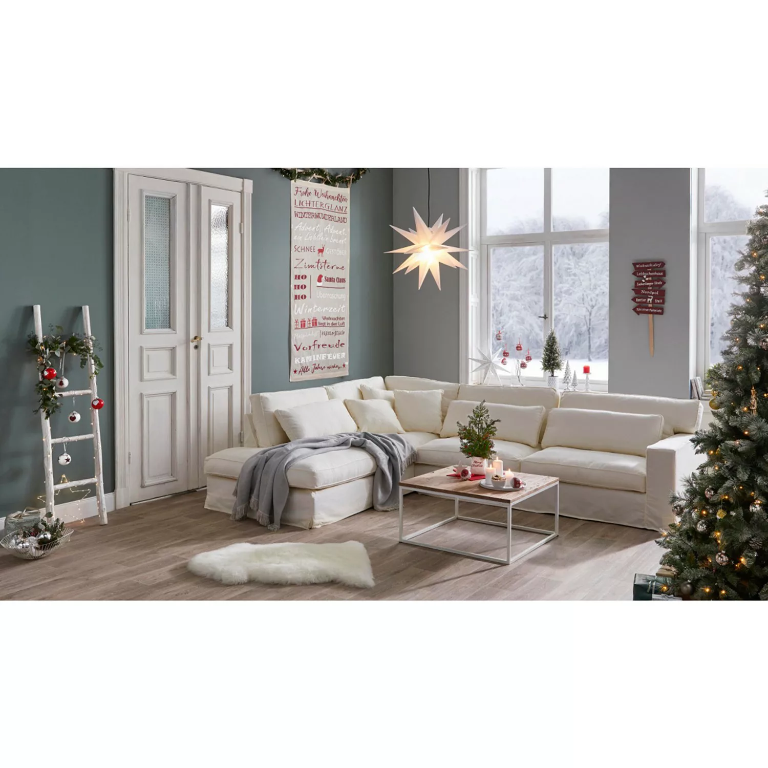 home24 Dekoobjekt Weihnachtsschild günstig online kaufen