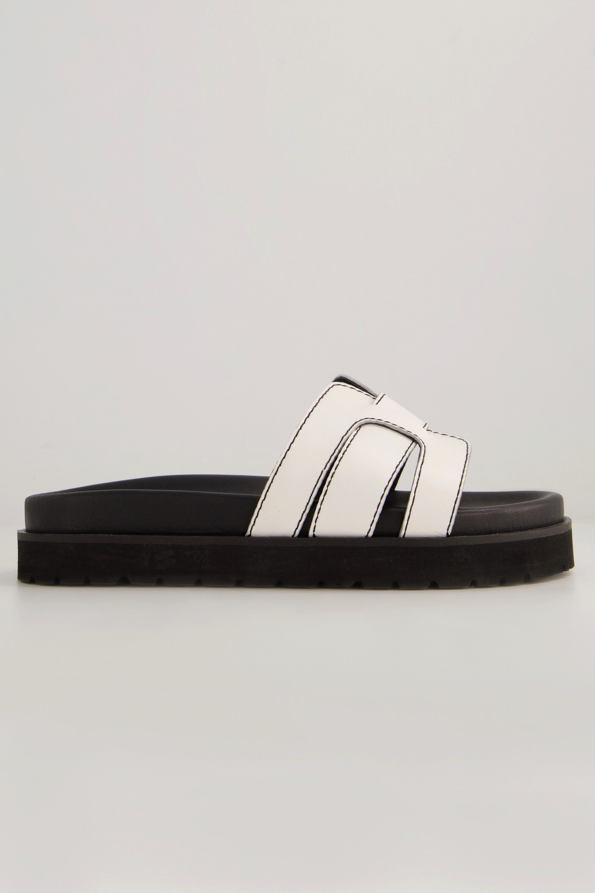Studio Untold Pantolette echtes Leder Flechtriemen günstig online kaufen