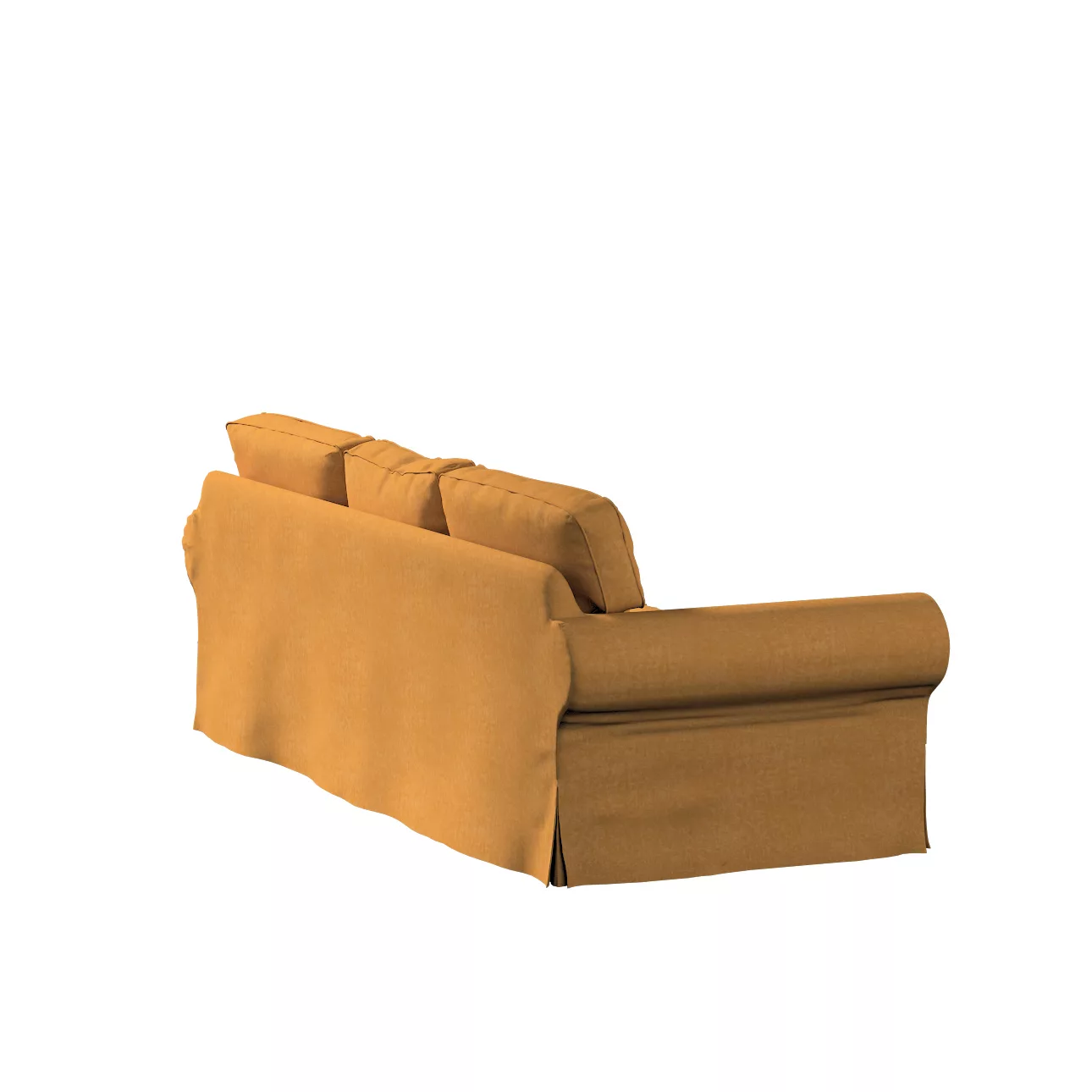 Bezug für Ektorp 3-Sitzer Schlafsofa, neues Modell (2013), honiggelb, 40cm günstig online kaufen