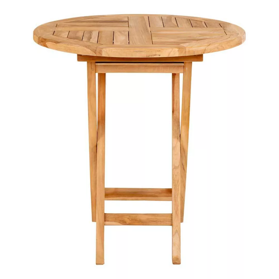 Outdoor Tisch aus Teak Massivholz klappbar günstig online kaufen