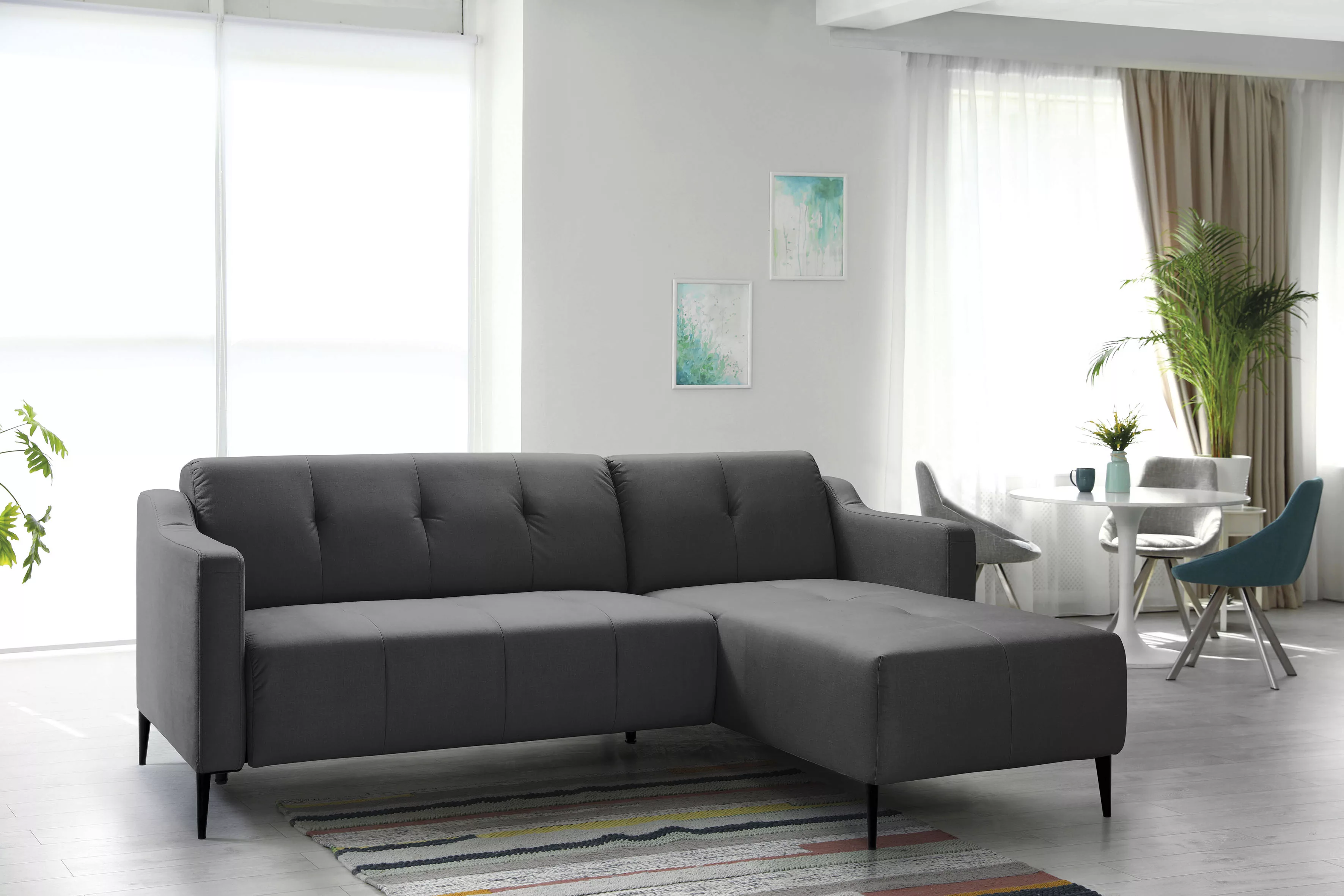 exxpo - sofa fashion Ecksofa "Svalbard, L-Form", wahlw. mit elektrischer Si günstig online kaufen