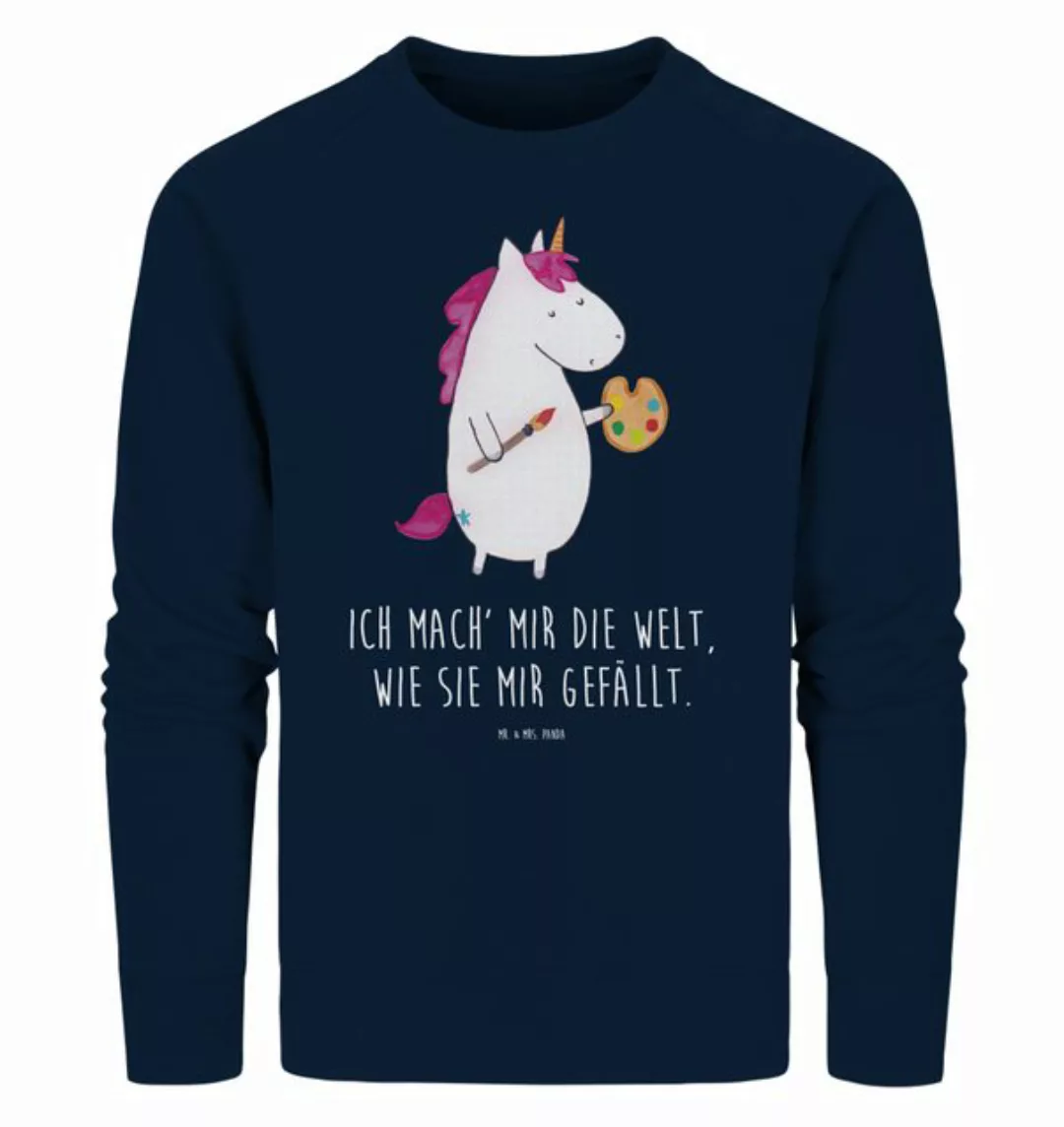 Mr. & Mrs. Panda Longpullover Größe XS Einhorn Künstler - French Navy - Ges günstig online kaufen