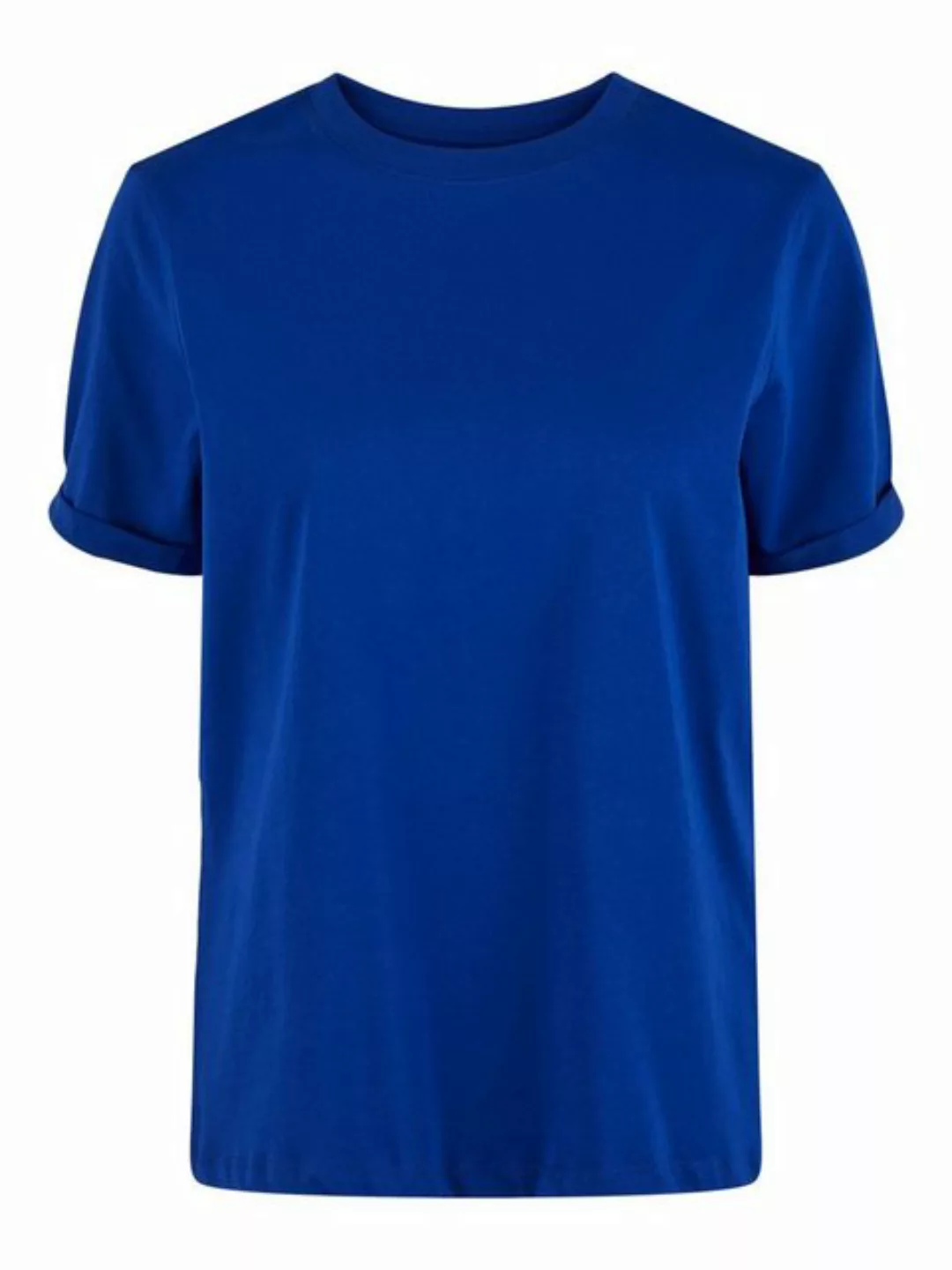 pieces Rundhalsshirt PCRIA SS FOLD UP SOLID TEE NOOS BC günstig online kaufen