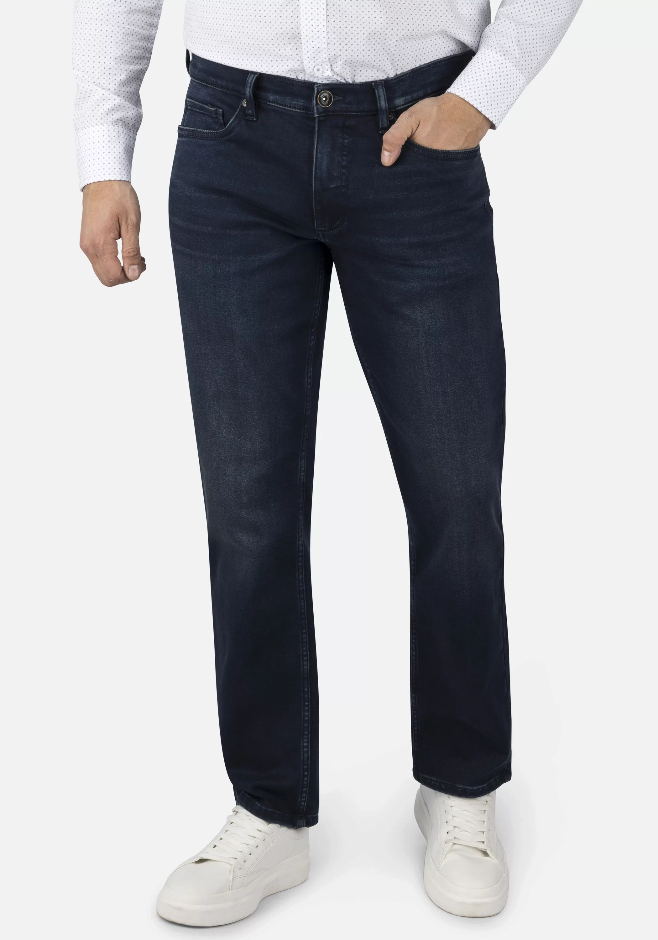 Stooker Men 5-Pocket-Jeans "Frisco Thermo Straight Fit", Straight Fit Casua günstig online kaufen