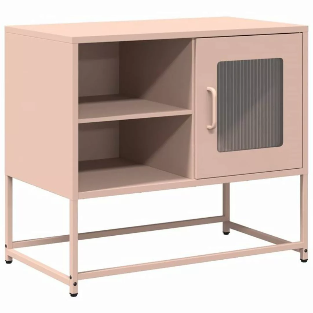 vidaXL Schrankmodule TV-Schrank Weiß 68x39x60,5 cm Stahl günstig online kaufen