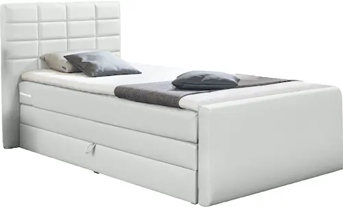 INOSIGN Boxspringbett "Lethbridge", inkl. Bettkasten und Topper, zwei Matra günstig online kaufen