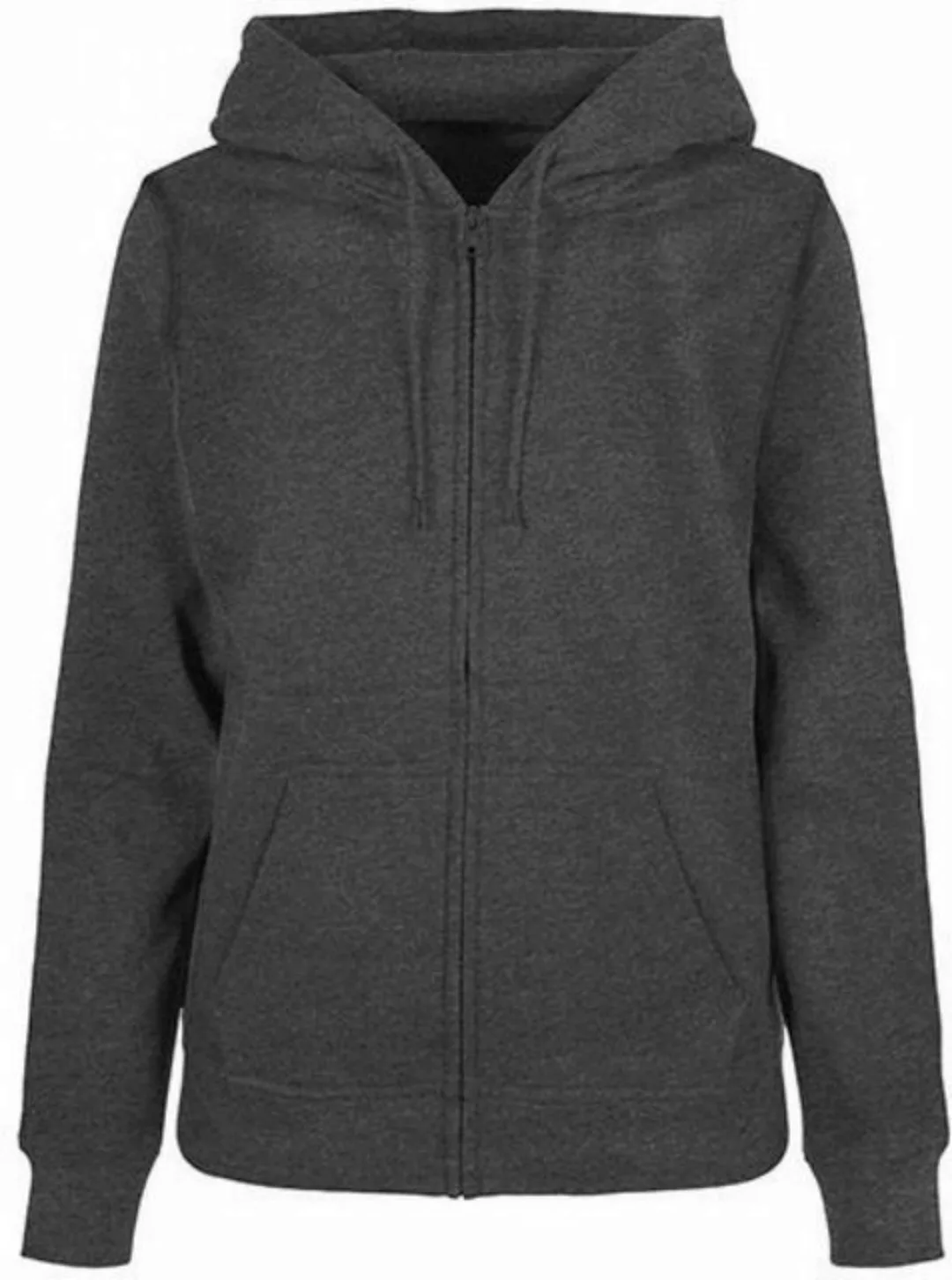 Build Your Brand Sweatjacke Ladies Basic Zip Hoody - Damen Kapuzen Sweatjac günstig online kaufen