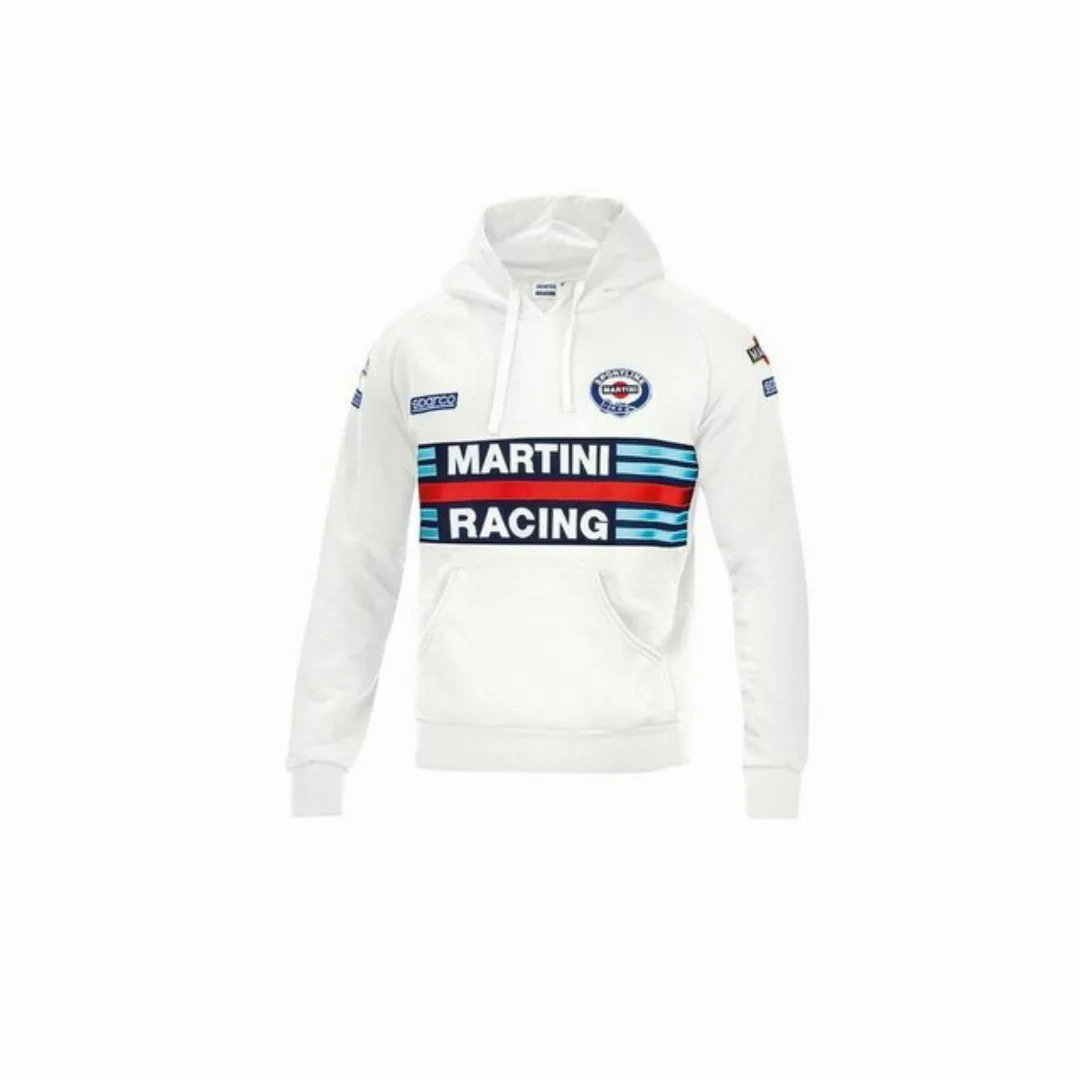 sparco Sweater Herren Sweater mit Kapuze Sparco Martini Racing Weiß günstig online kaufen