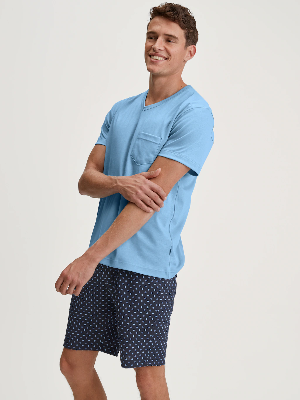 CALIDA Shorty "Relax Streamline", (2 tlg.), mit V-Ausschnitt günstig online kaufen