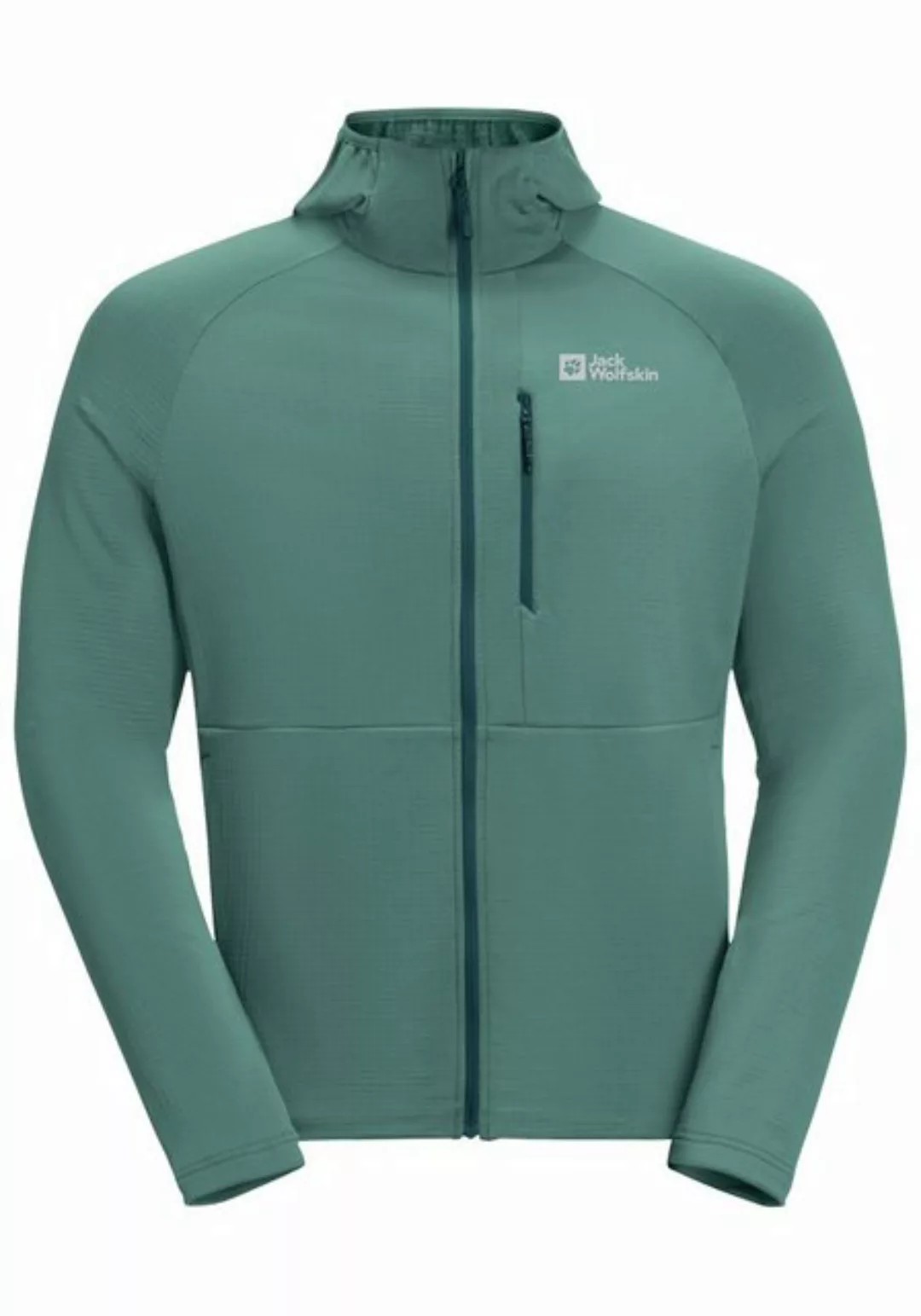 Jack Wolfskin Fleecejacke "KOLBENBERG HOODED FZ M", mit Kapuze günstig online kaufen