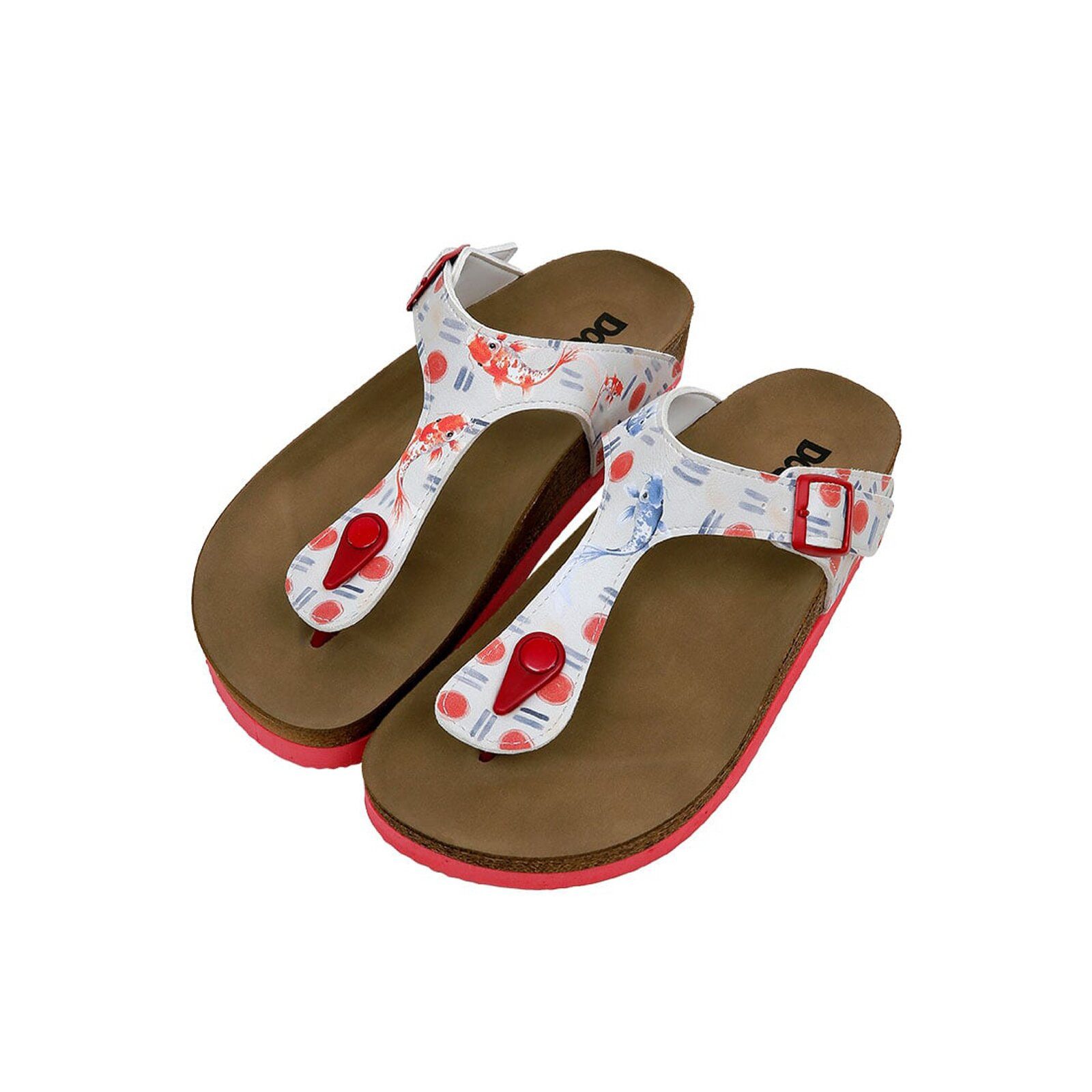 DOGO Lila Zehentrenner Red Fish Blue günstig online kaufen
