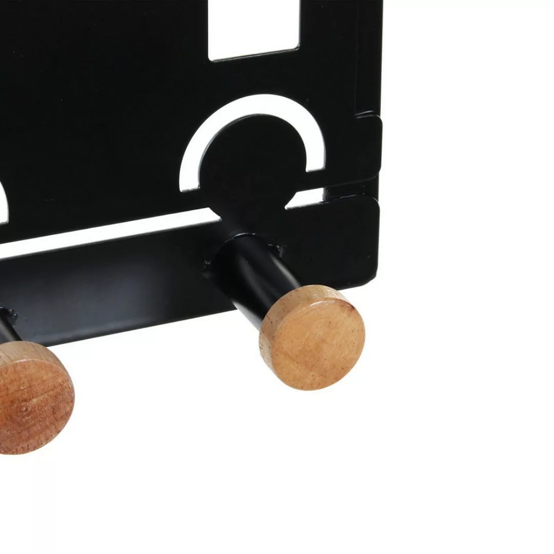 Jackenaufhänger Für Türen Dkd Home Decor Eisenbahn Metall Holz Mdf (2 Pcs) günstig online kaufen