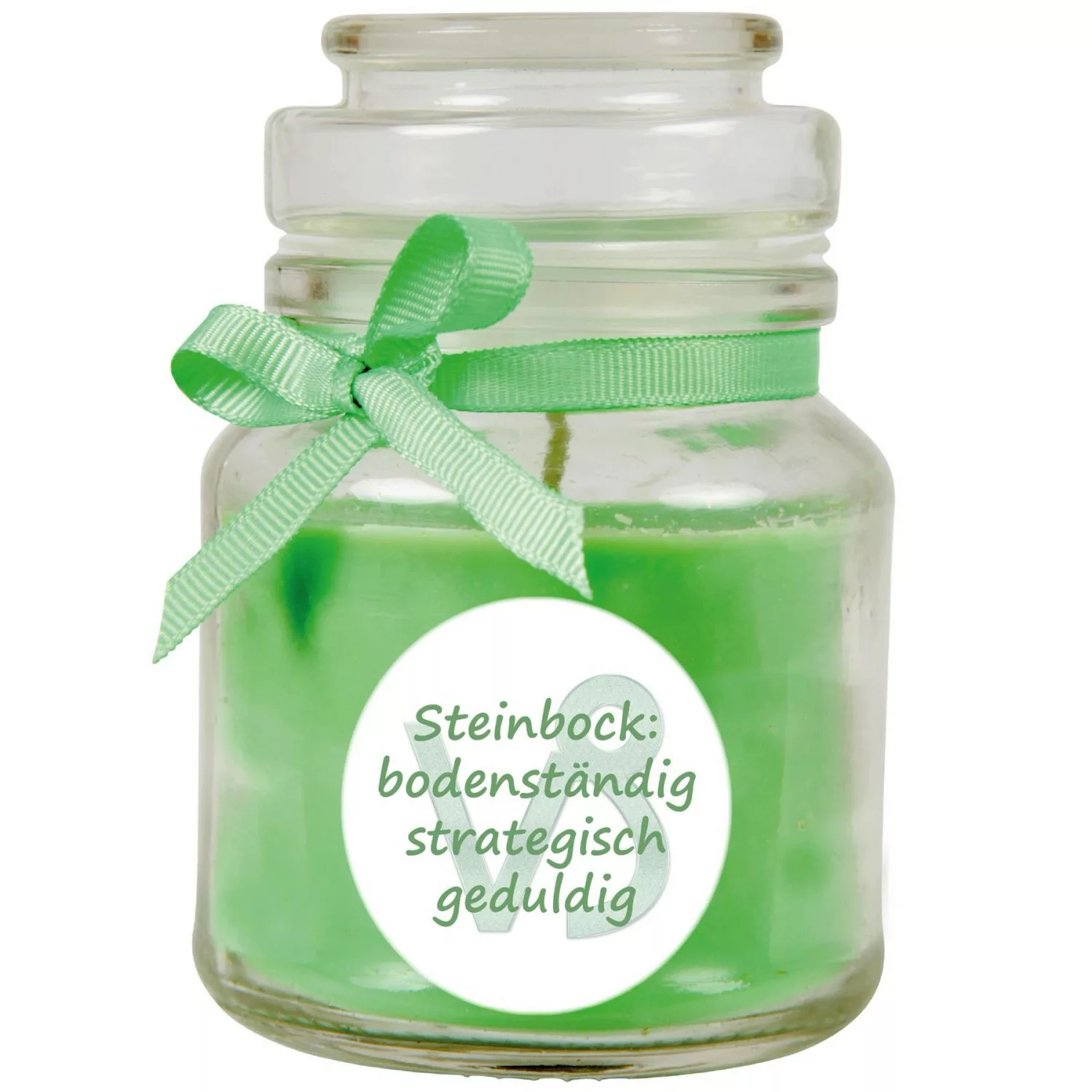 HS Candle Duftkerze & Glas Sternzeichen Coconut Limes 30 Stunden Steinbock günstig online kaufen