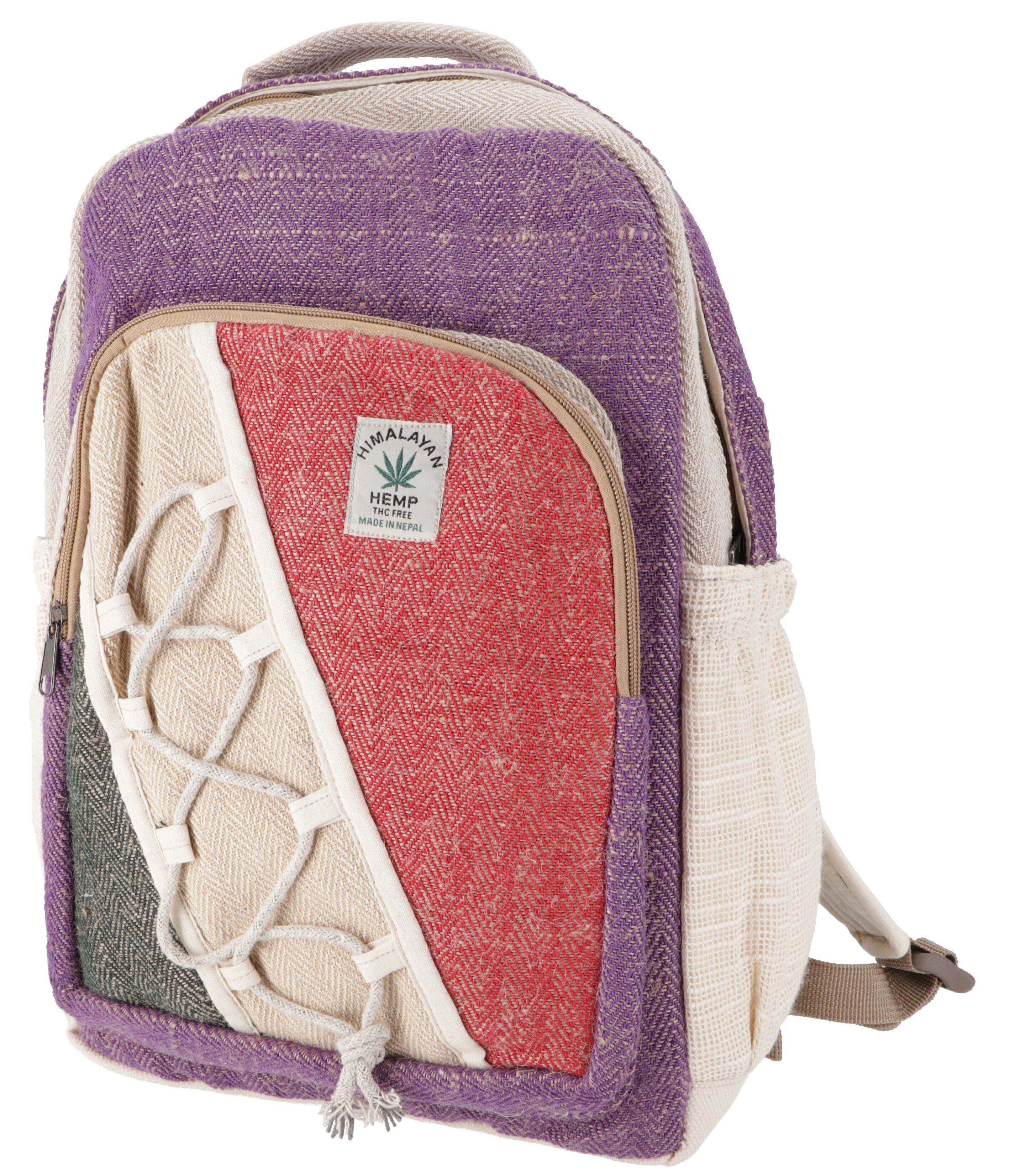 Guru-Shop Freizeitrucksack Ethno Hanf Rucksack - günstig online kaufen