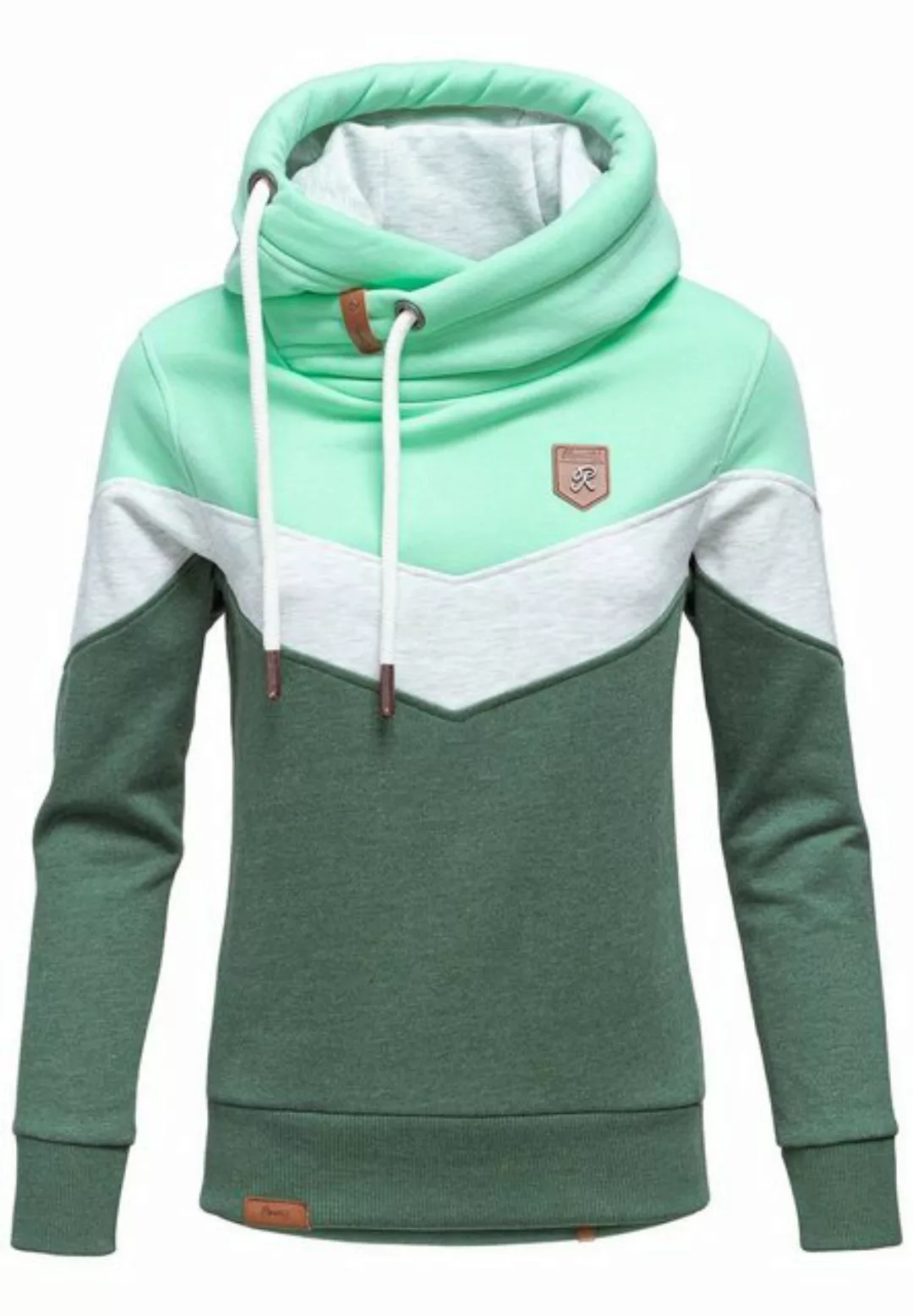 REPUBLIX Sweatshirt BRISTOL Damen Kapuzenpullover Sweatjacke Pullover Hoodi günstig online kaufen