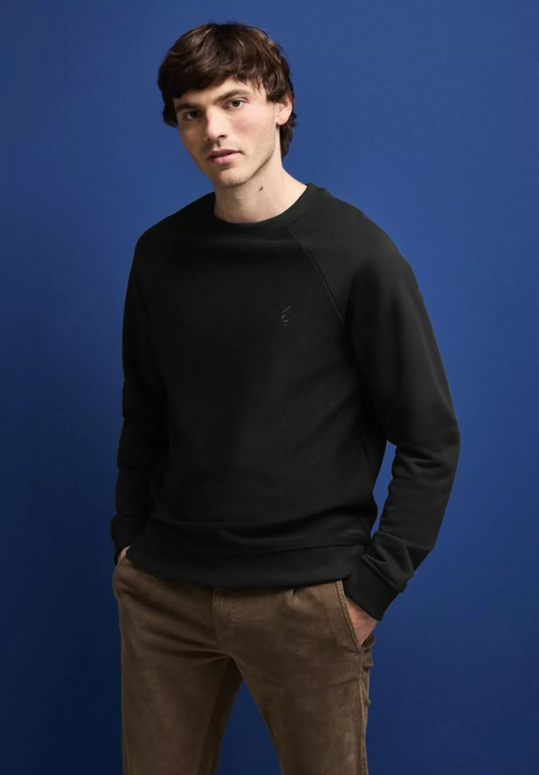 STREET ONE MEN Sweatshirt, aus reiner Baumwolle günstig online kaufen