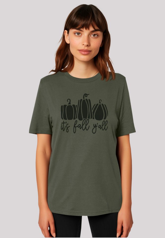 F4NT4STIC T-Shirt Pumpkins Kürbis its Fall Herbst yall Premium Qualität, Ha günstig online kaufen