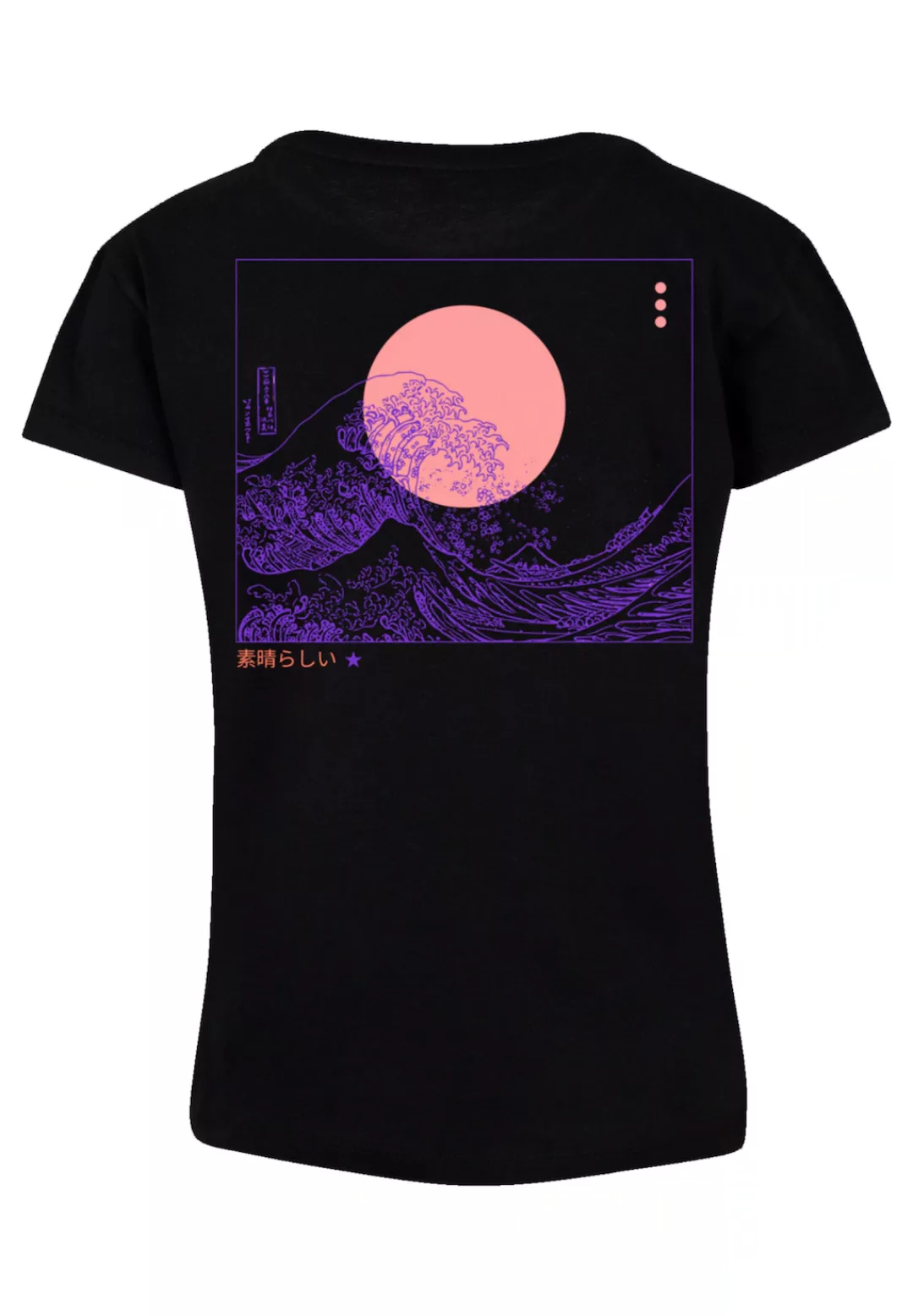 F4NT4STIC T-Shirt "Kanagawa Welle Japan", Print günstig online kaufen