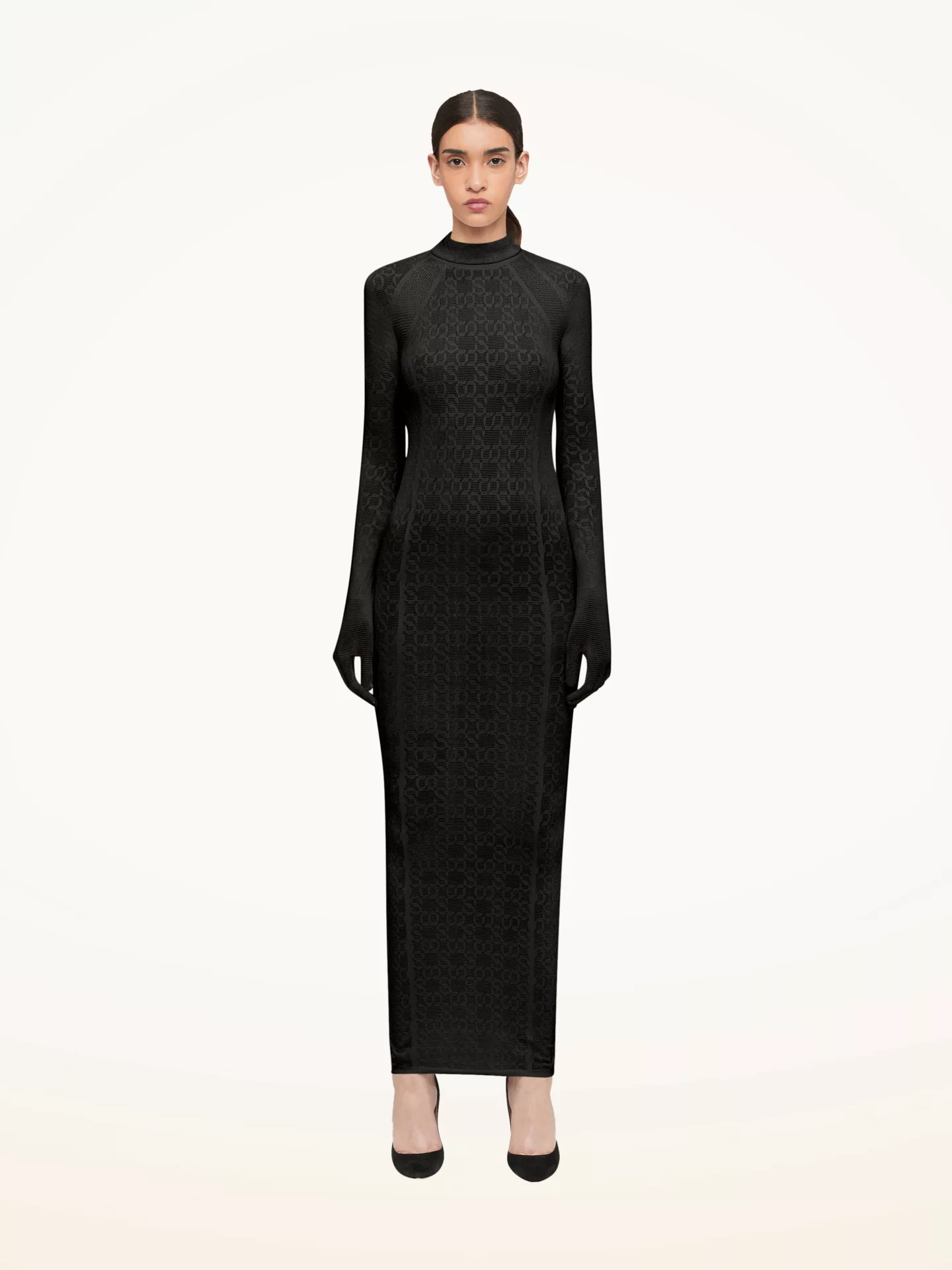 Wolford - Intricate Sheer Pattern Dress, Frau, black, Größe: XS günstig online kaufen