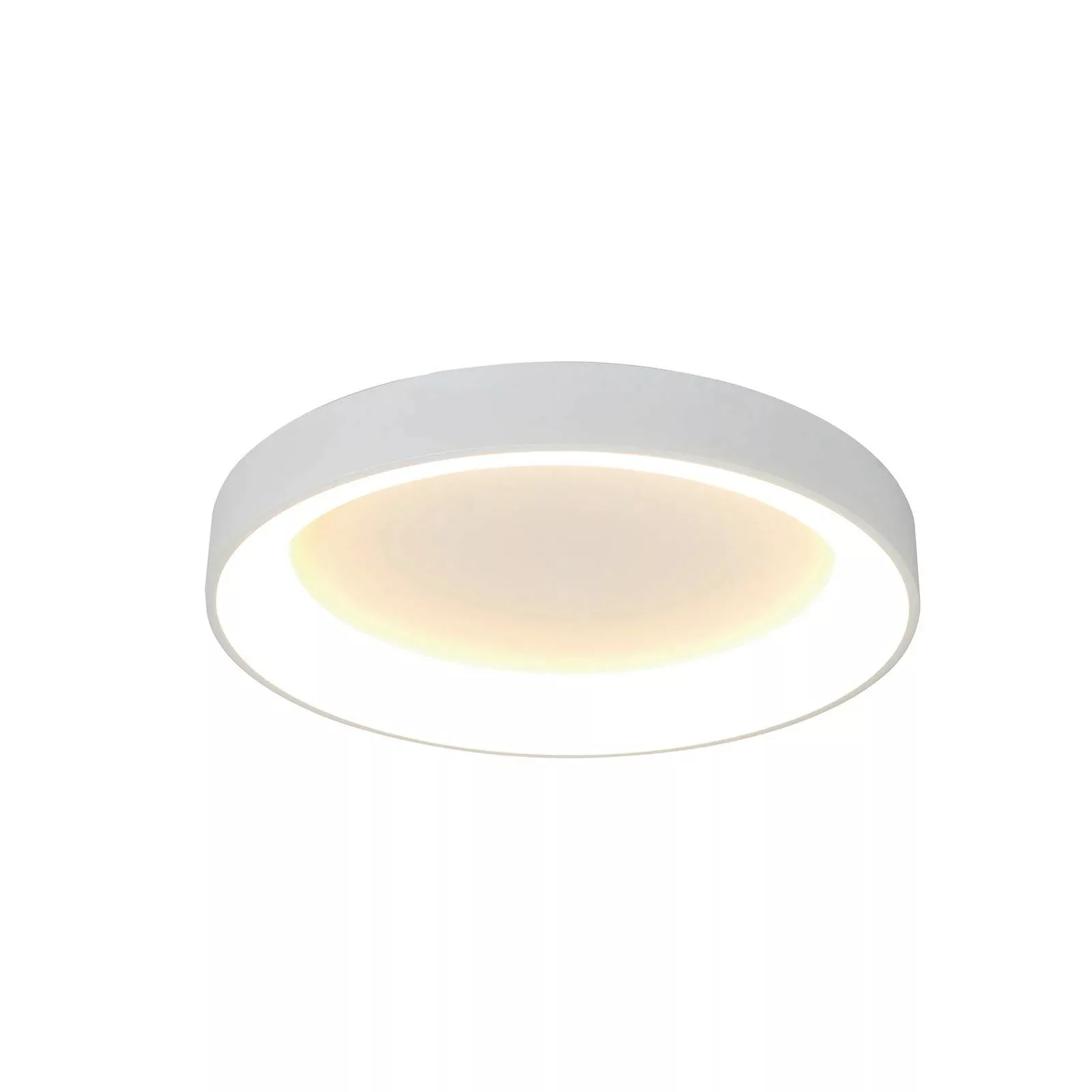 LED-Deckenlampe Niseko II, CCT, Fernbedienung, Ø 38 cm, weiß günstig online kaufen